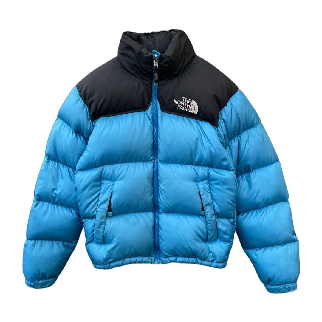 ノースフェイス ヌプシ700 ダウンジャケット ダウン ジャケット 青