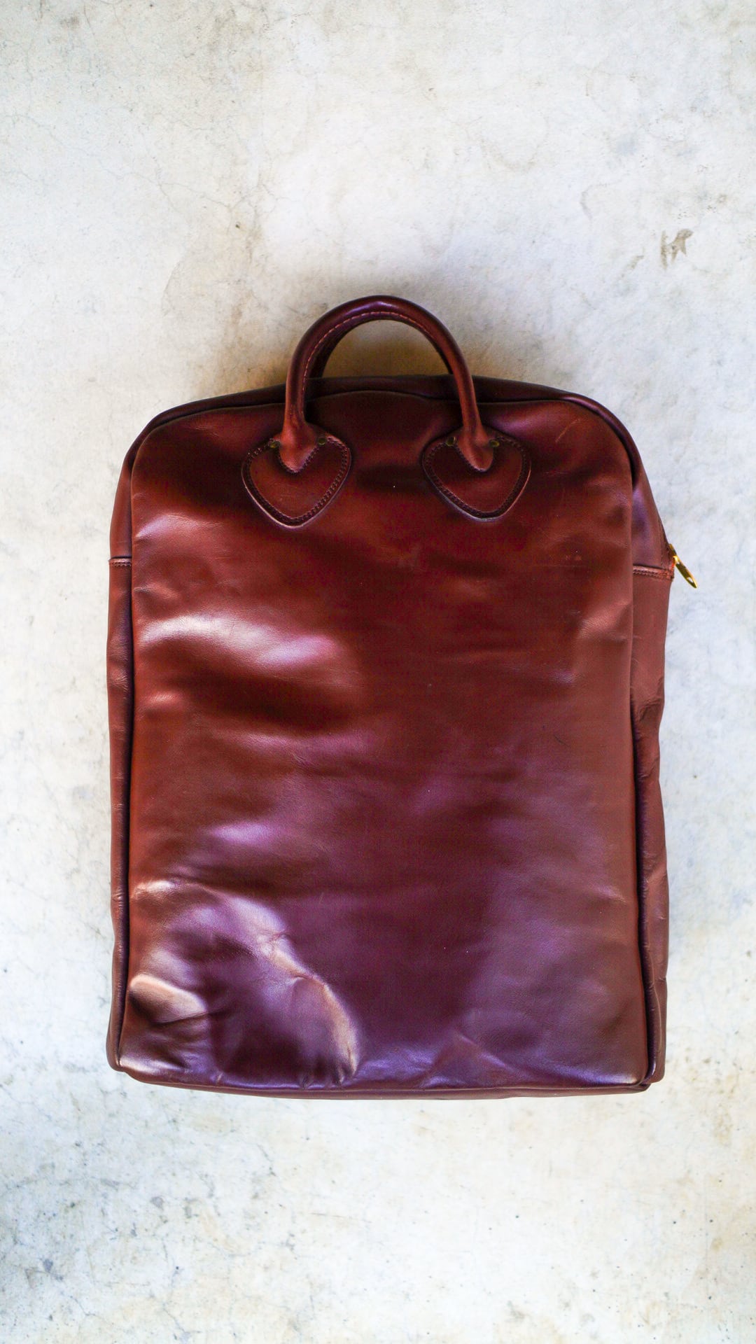 1960s】L.L.BEAN エルエルビーン レザー トート バッグ 《旧タグ 筆記