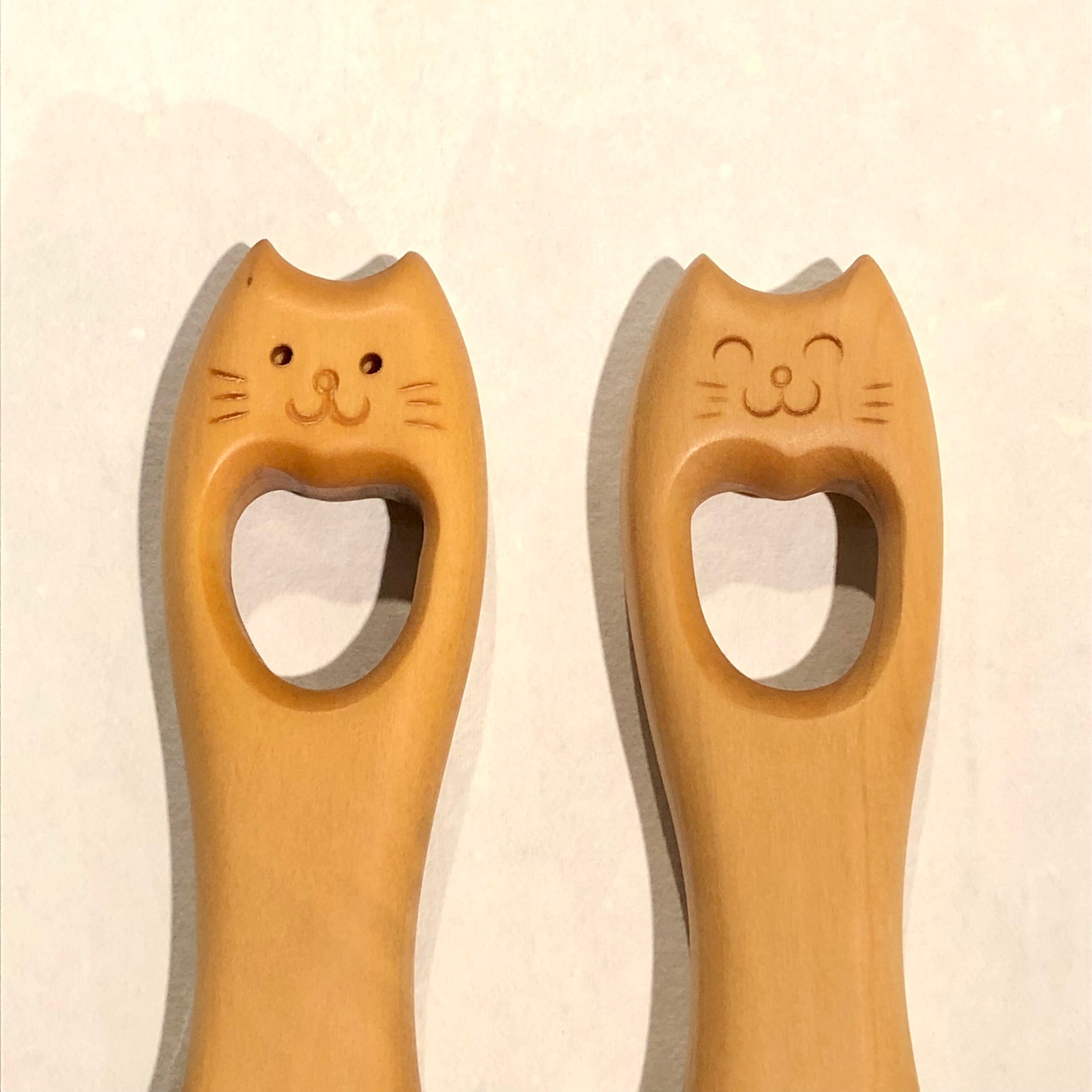 ねこ型 ブロー小 (別府つげ工芸) | めぐりて