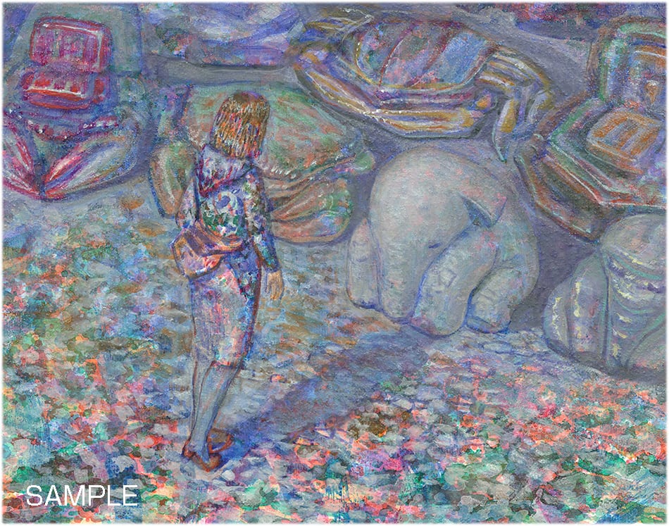 井上直久『丘の道しるべ』版画 | ART SPACE