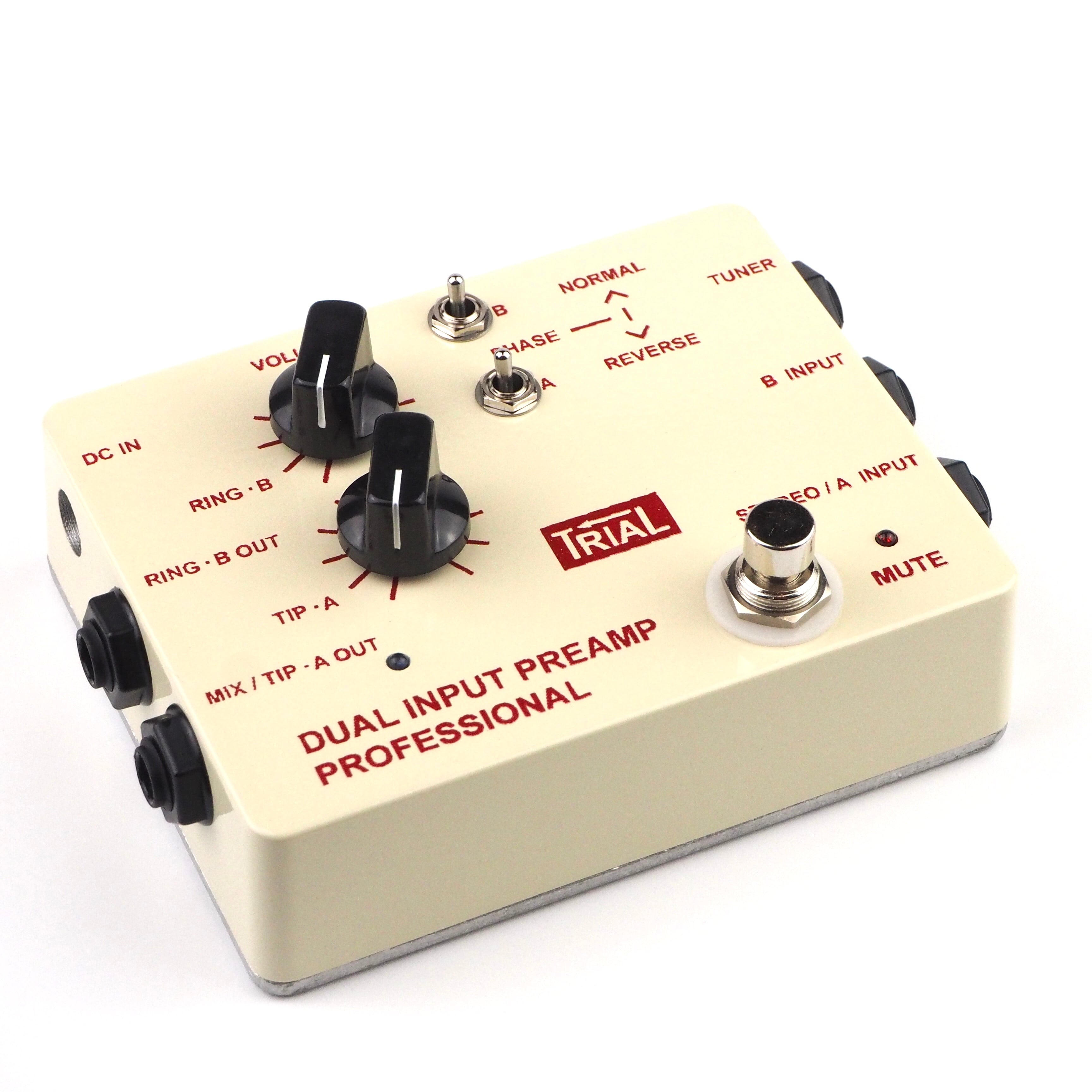 TRIAL DUAL INPUT PREAMP PROFESSIONAL [Acoustic Preamp] | 高早楽器
