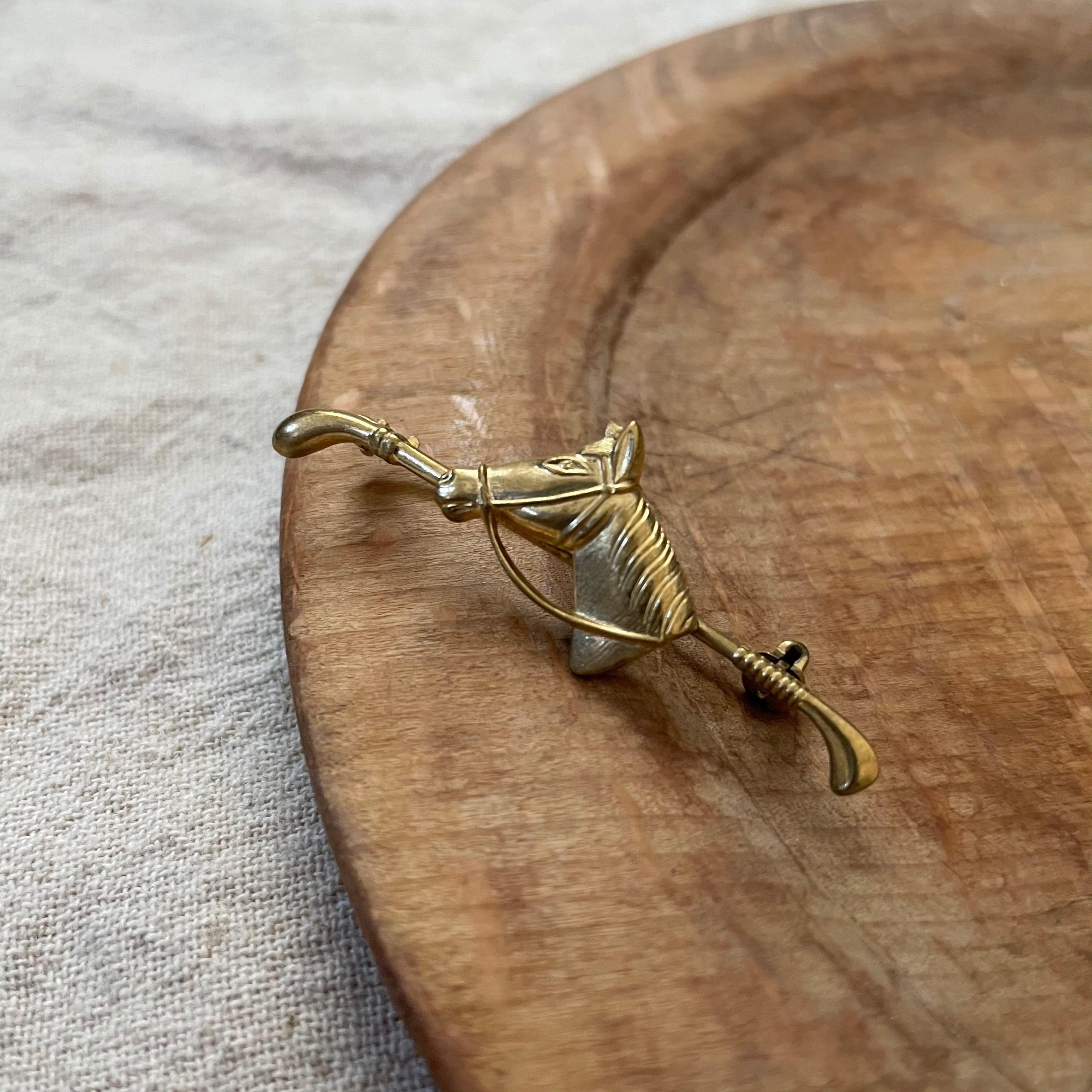 馬ブローチ | tsuitachi craft&brocante