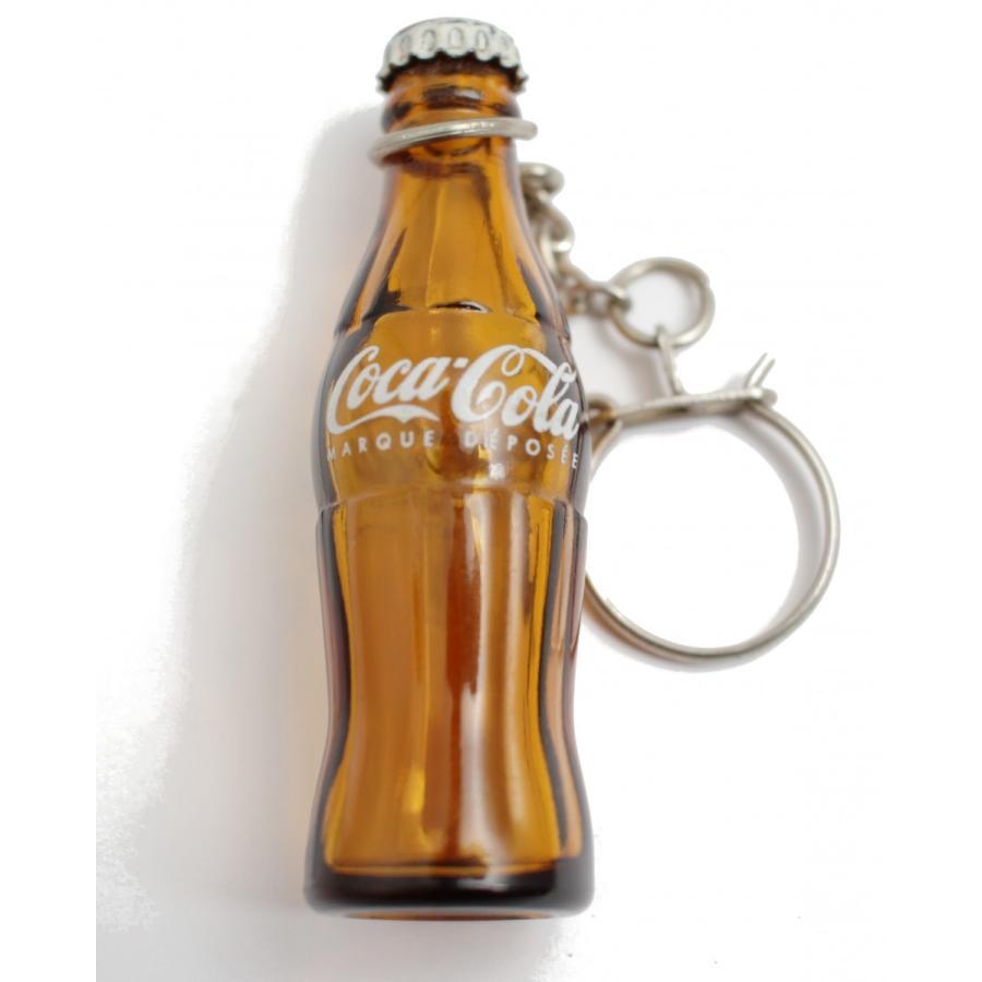 ビンテージ コカコーラ フレンチキーホルダー ミニチュアボトル (Coca