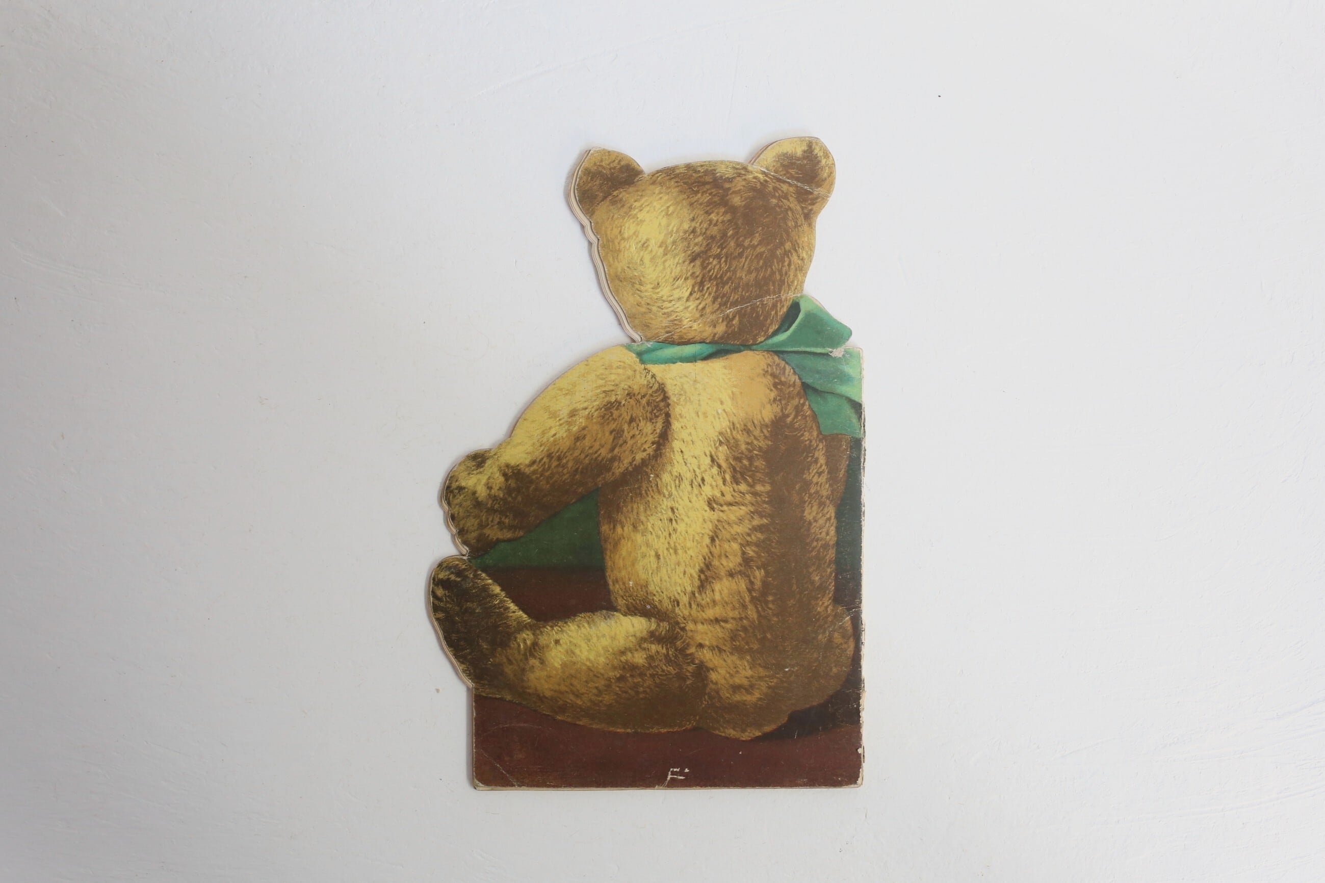 フランス アンティーク ヴィンテージ フランス語 テディベア型 絵本