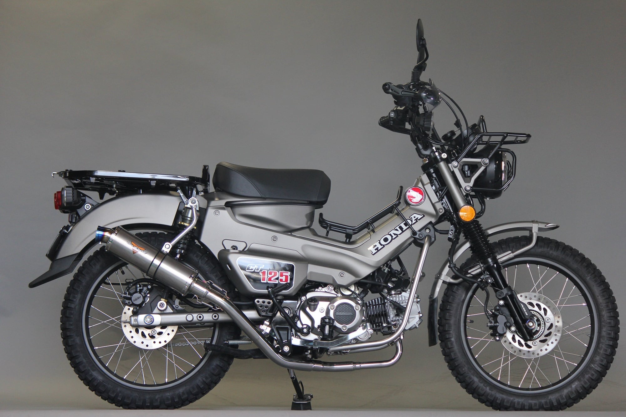 最新モデル対応】ハンターカブCT125 バイクマフラー 8BJ-JA65 2BJ-JA55