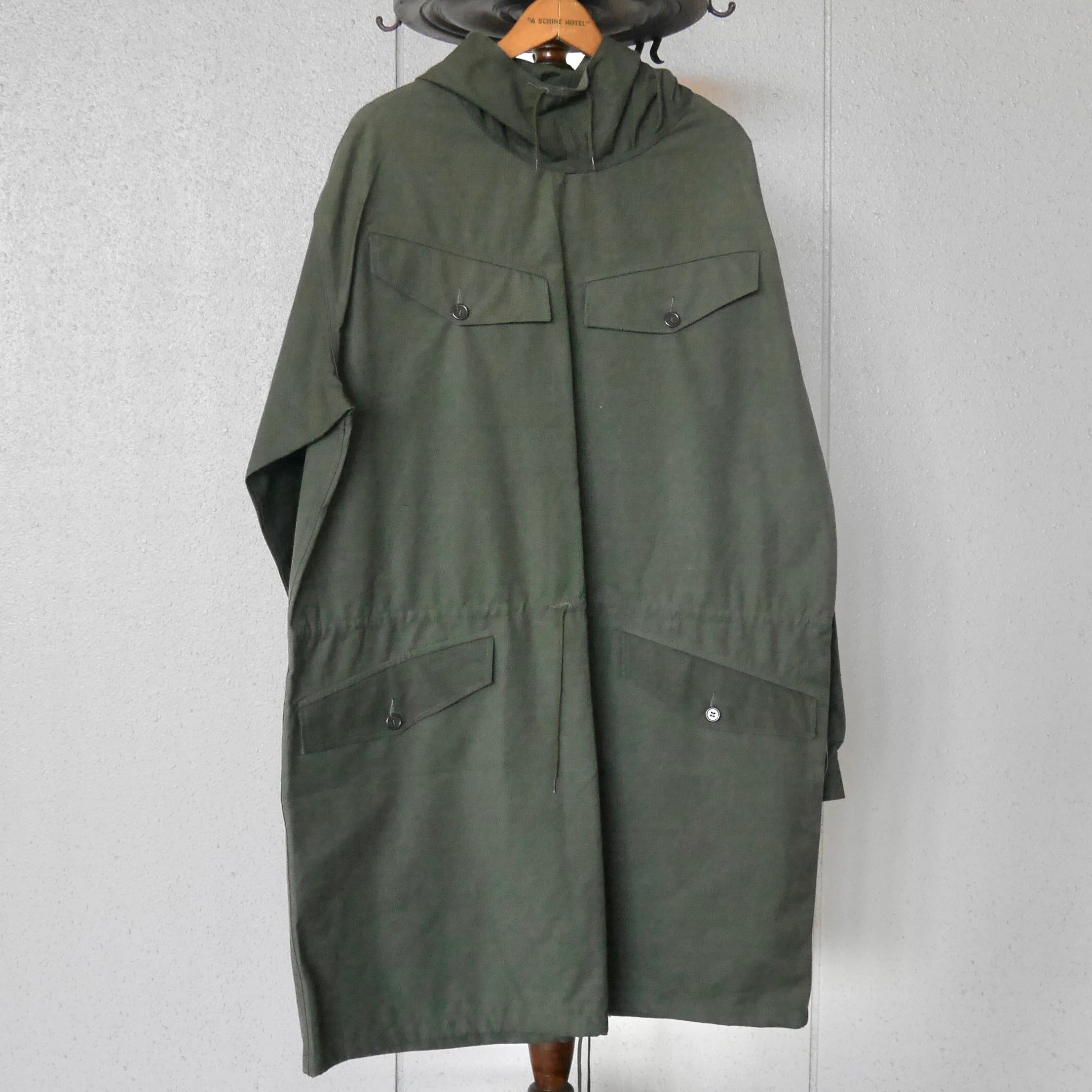60's FRENCH ARMY SMOCK PARKA DEAD STOCK | STRAYSHEEP ONLINE
