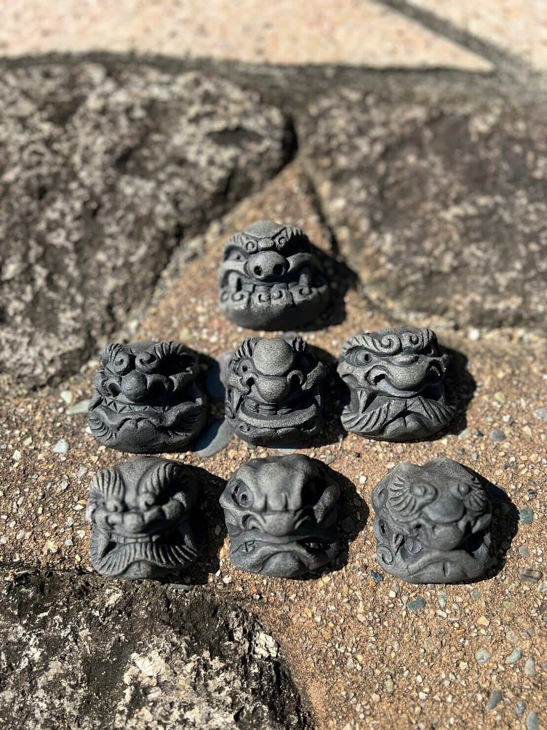 粋瓦/SUIGA 鬼面氷「でこでこ」 | 瓦製食器[粋瓦]瓦が生んだ奇跡の器