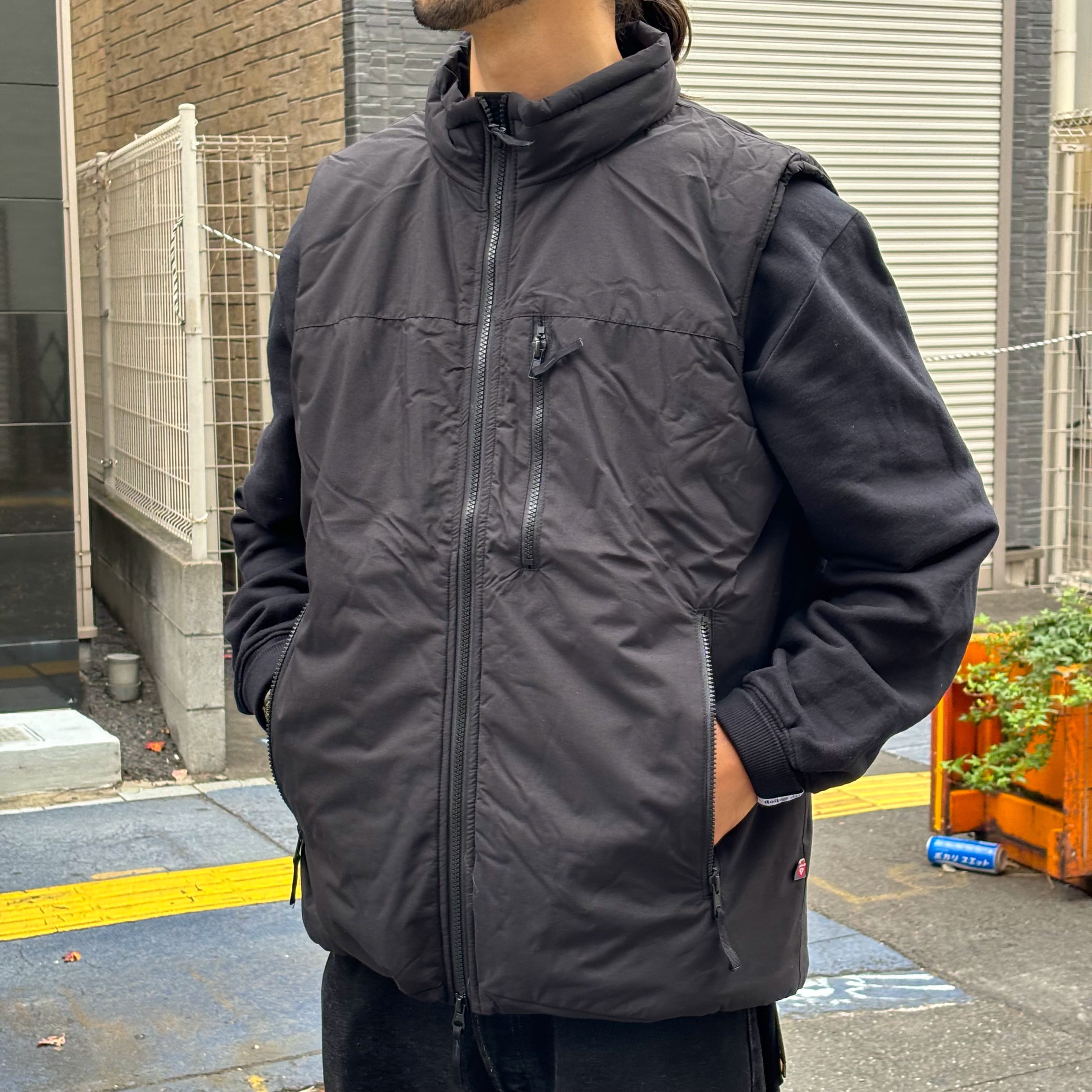 BAF社 ECWCS LEVEL7 PRIMALOFT VEST BLACK (レベル7 エクワックス