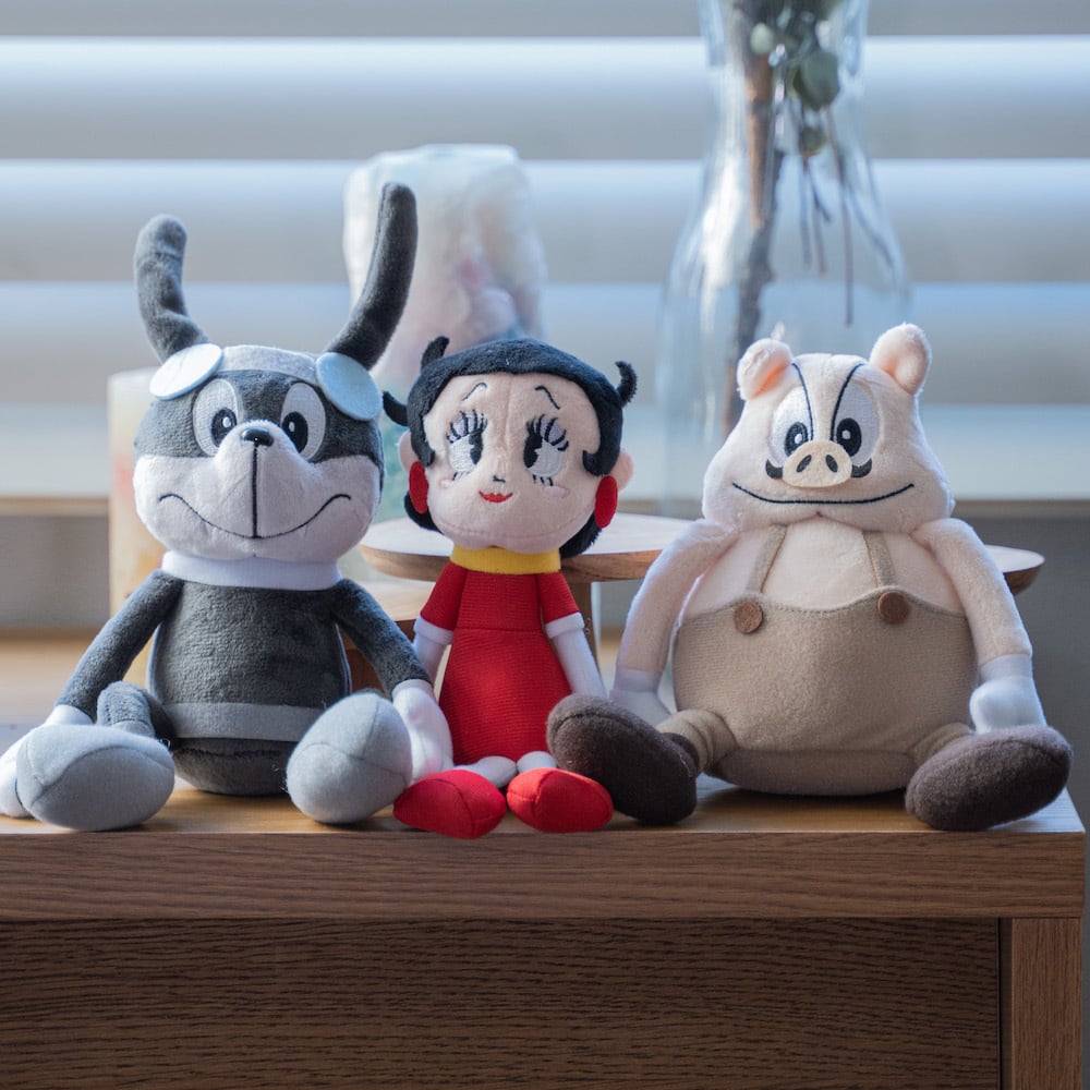 数量限定/公開30周年記念】紅の豚 ぬいぐるみ シネマキャラクター 3体