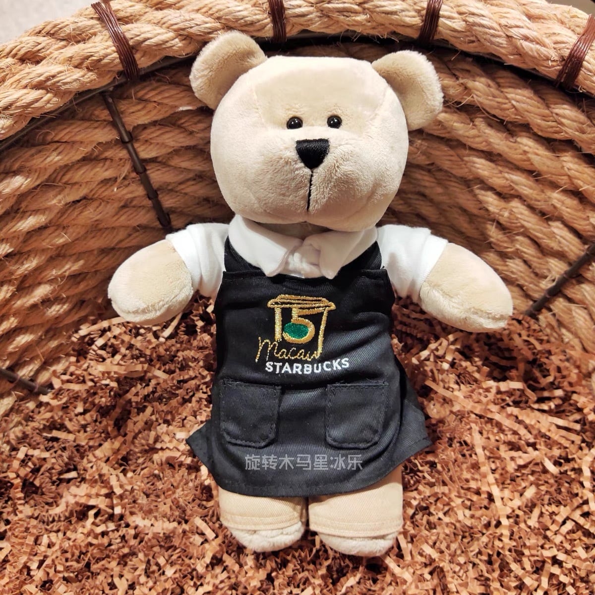 15周年 マカオ ベアリスタ くま bearista 熊 ぬいぐるみ 人形