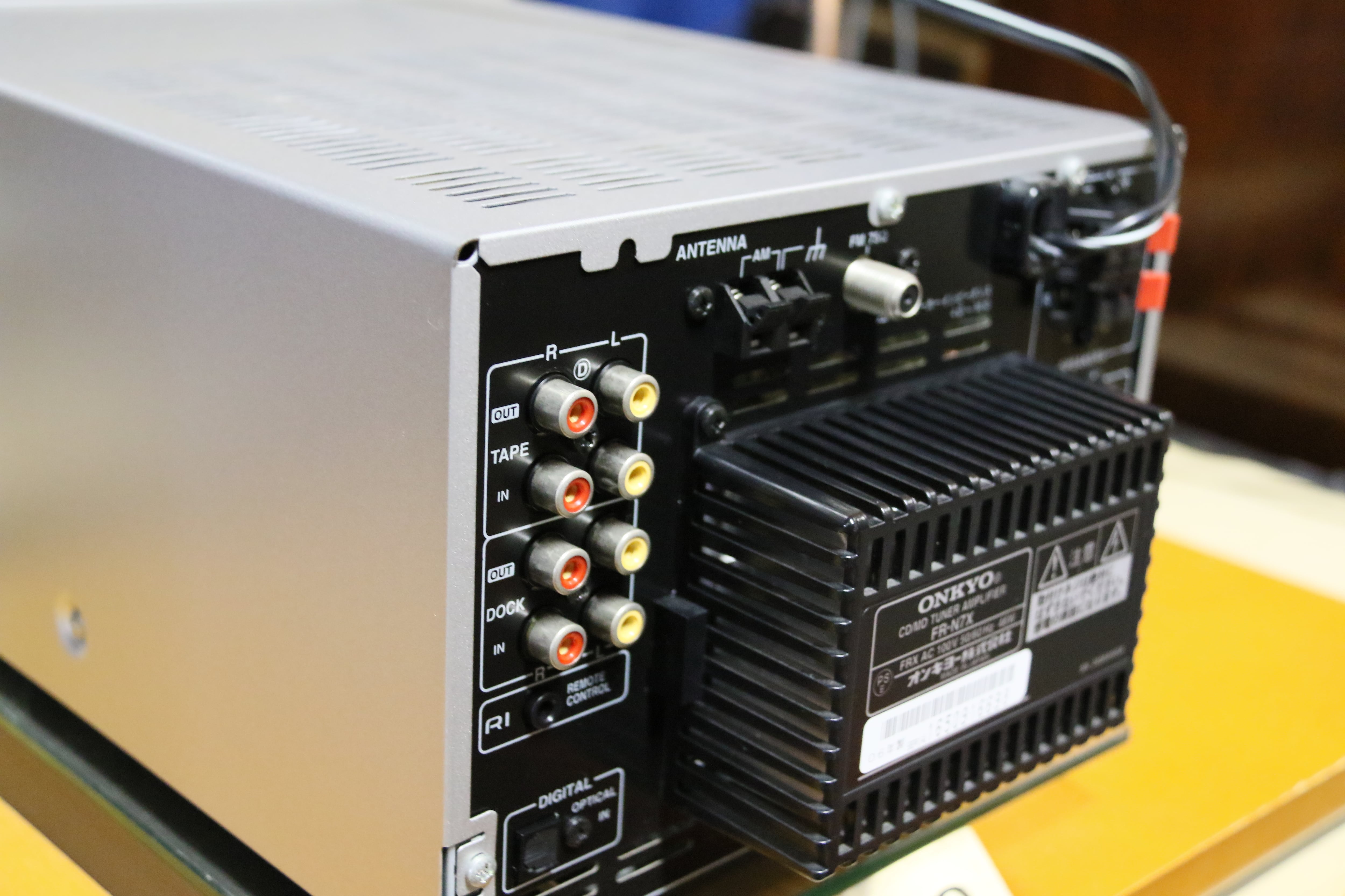 HI-MD搭載、貴重な稼働品！】ONKYO FR-N7X ＆D-N9 CD/MD/ﾁｭｰﾅｰ/ｱﾝﾌﾟ
