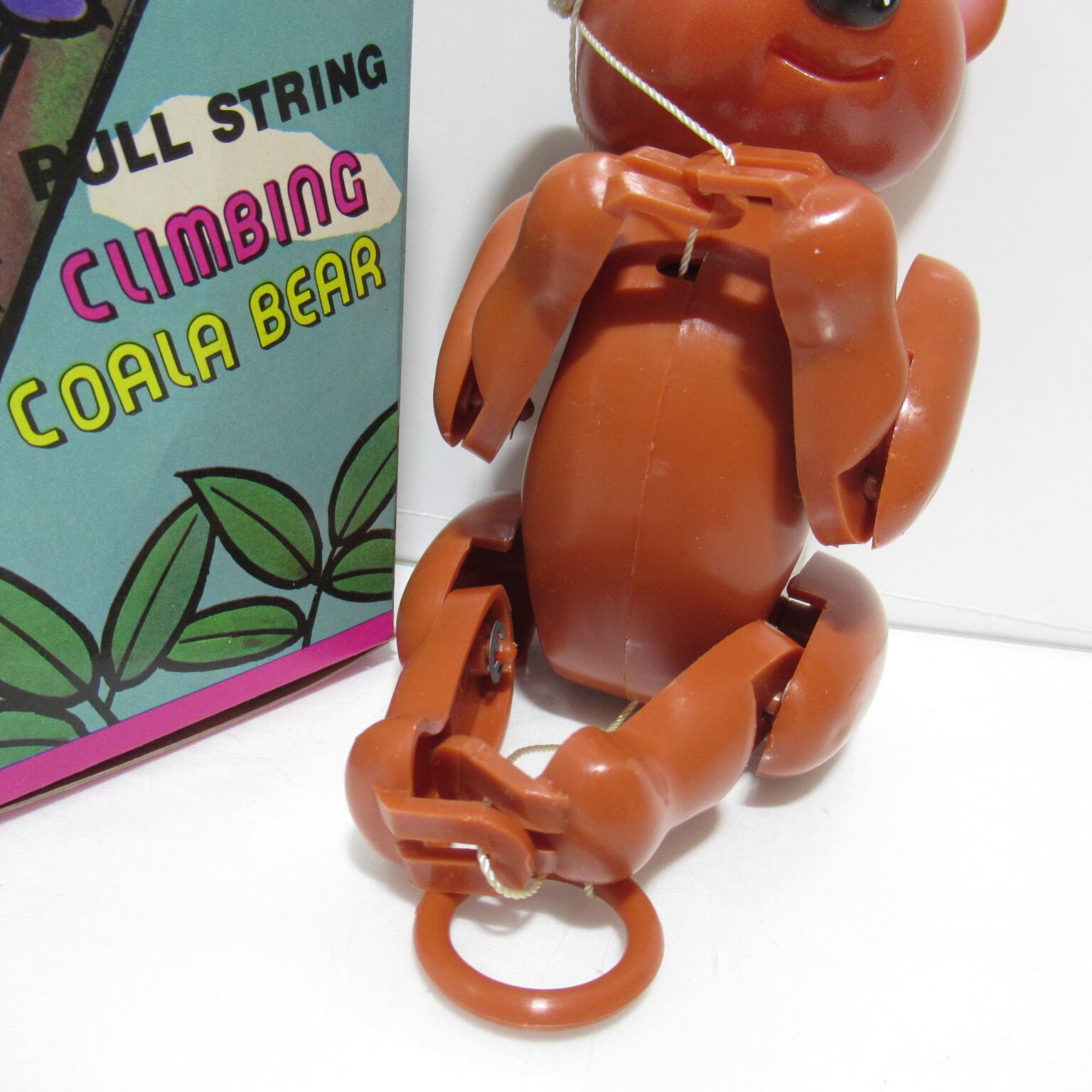 デッドストック 万盛玩具 木のぼり コアラちゃん 動物 日本製 昭和 [#5