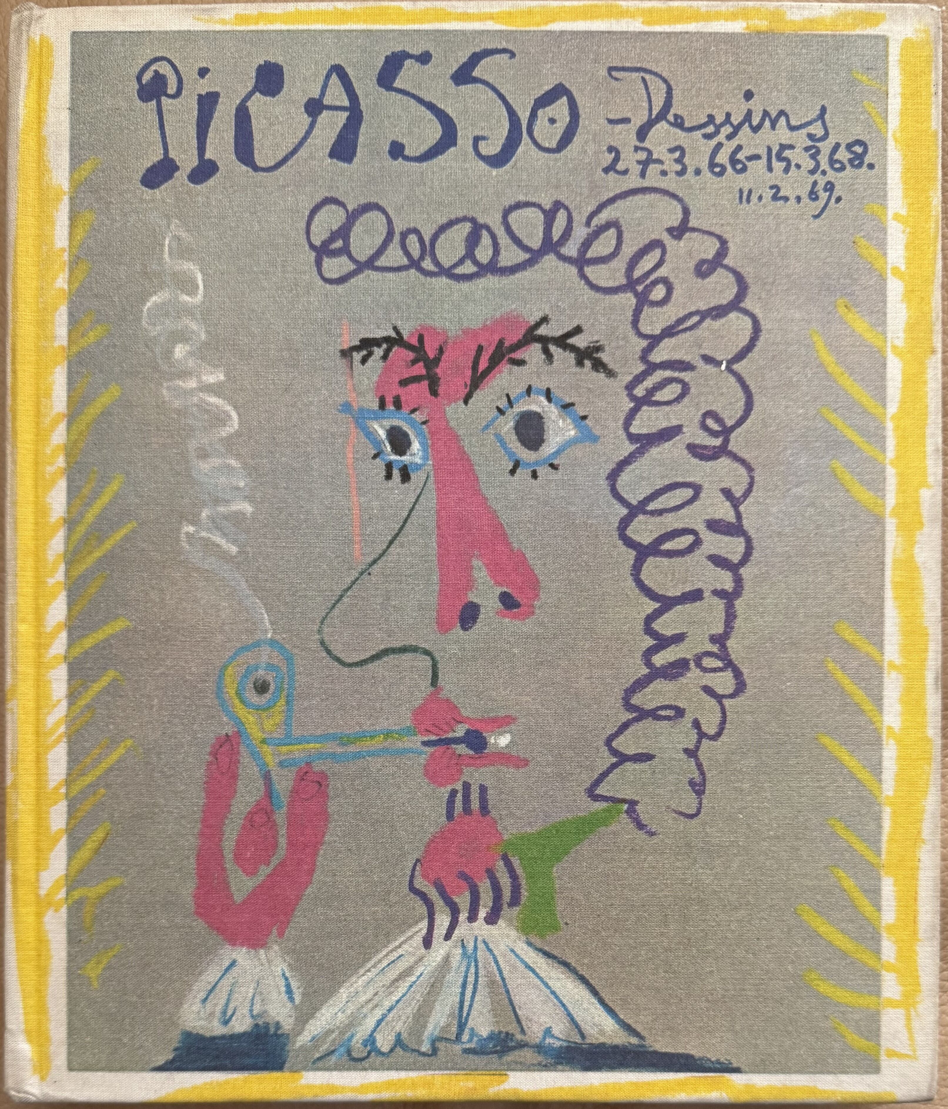 Picasso dessins 27.3.66 15.3.68 ピカソ デッサン | ART BASE 山田書店