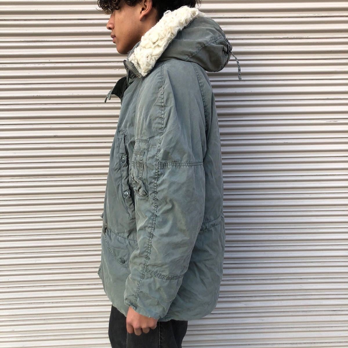 極上 70s 80s 米軍実物 USAF オリジナル N-3B パーカー フライト