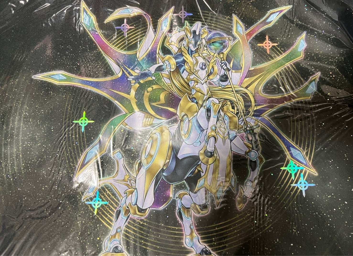 遊戯王 ランキングプレイマット ジャンク・ウォリアー 遊星 | カード