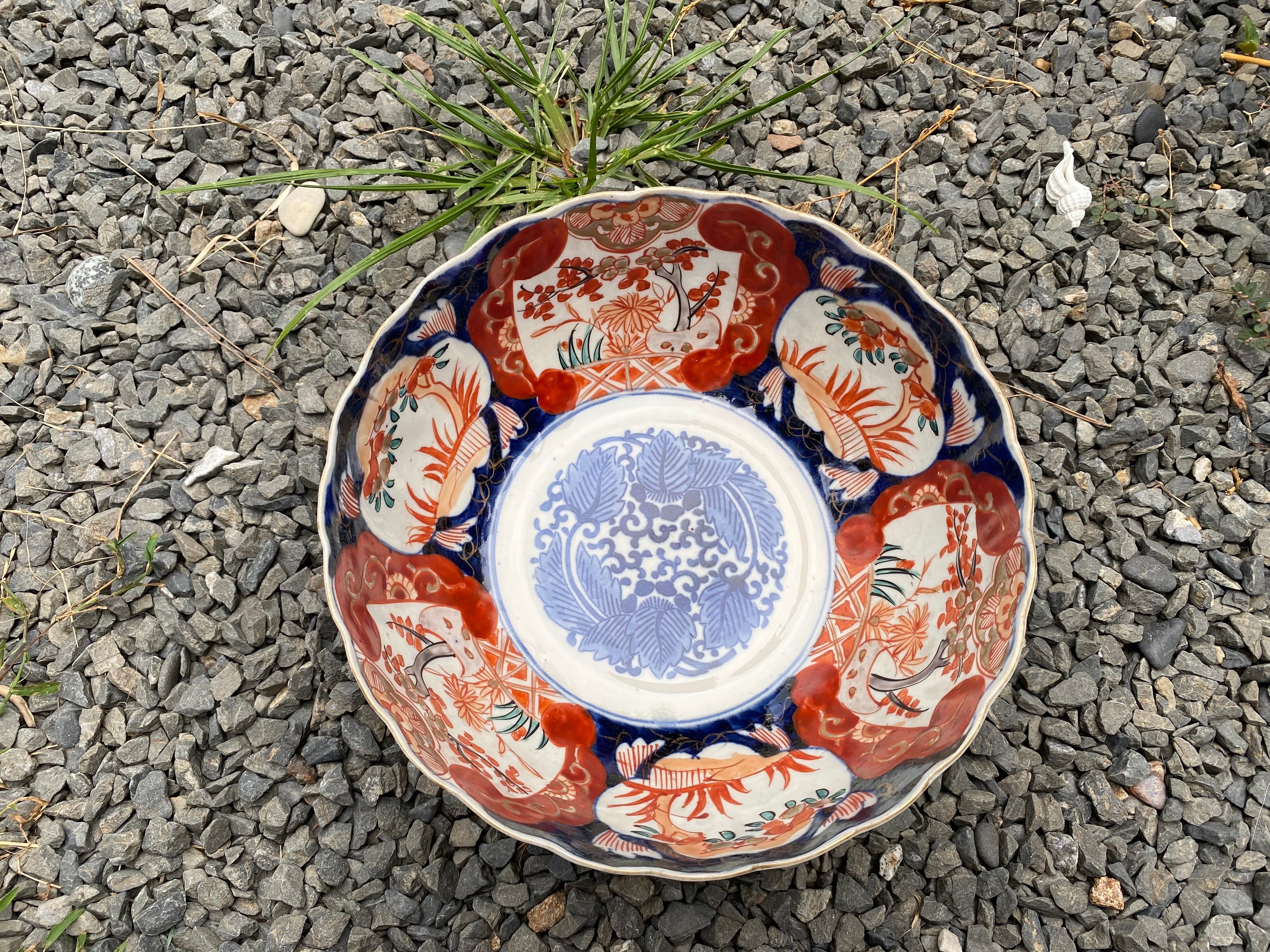 赤絵古伊万里 八寸鉢 | 古道具・骨董 あんてぃーくかのん。