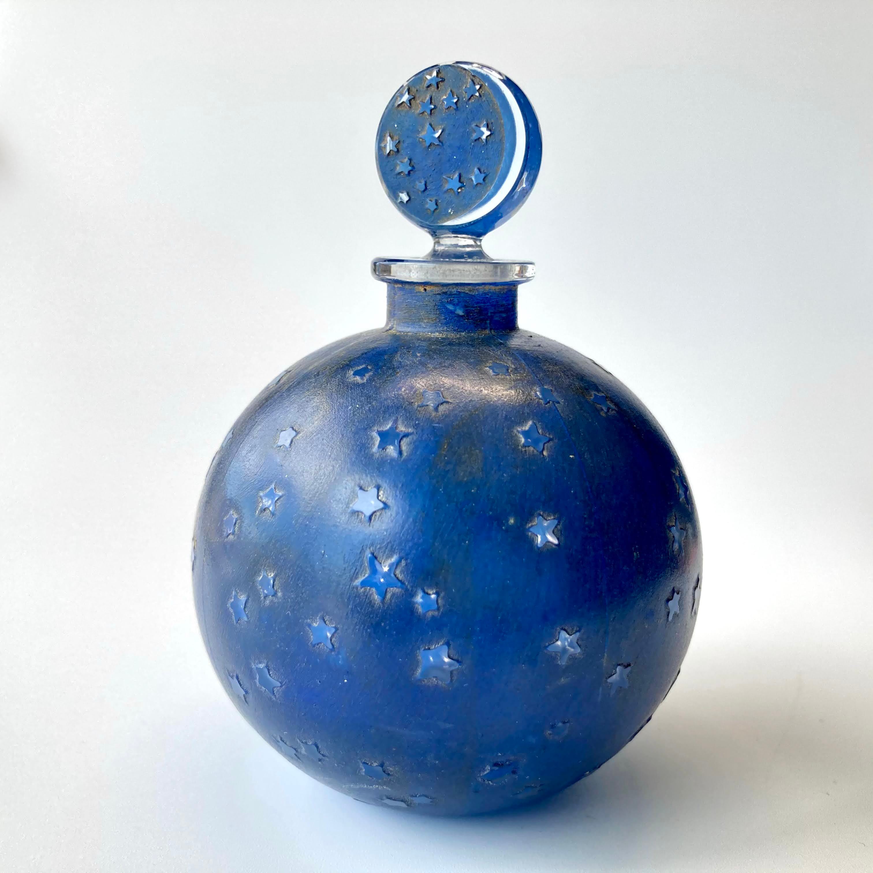 R.LALIQUE ルネ・ラリック 「Dans la nuit」(夜に) 香水瓶 星降夜