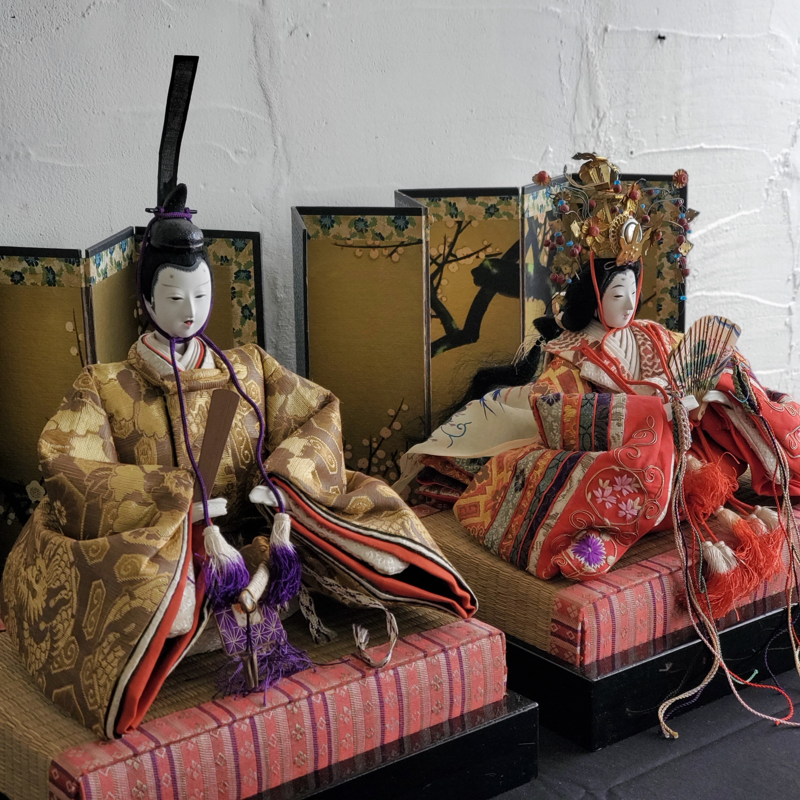 雛人形 衣装着親王飾り 明治後半～大正期 | アンティーク雑貨・家具