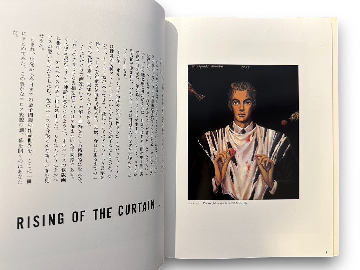 SA114】【SIGNED】KUNIYOSHI KANEKO THEATRE OF EROS 金子國義 エロス