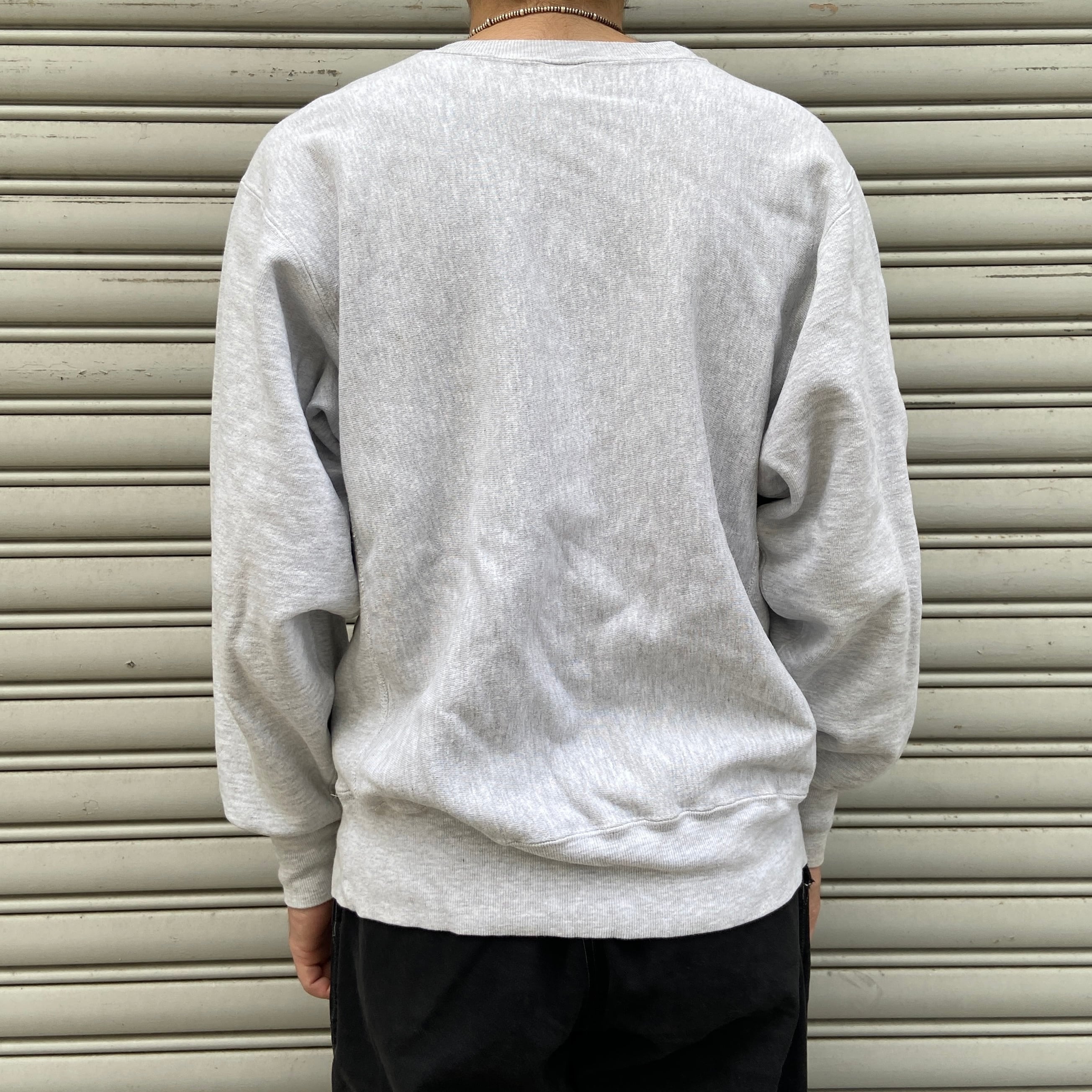 90s USA製 チャンピオン リバースウィーブスウェット カレッジ グレー