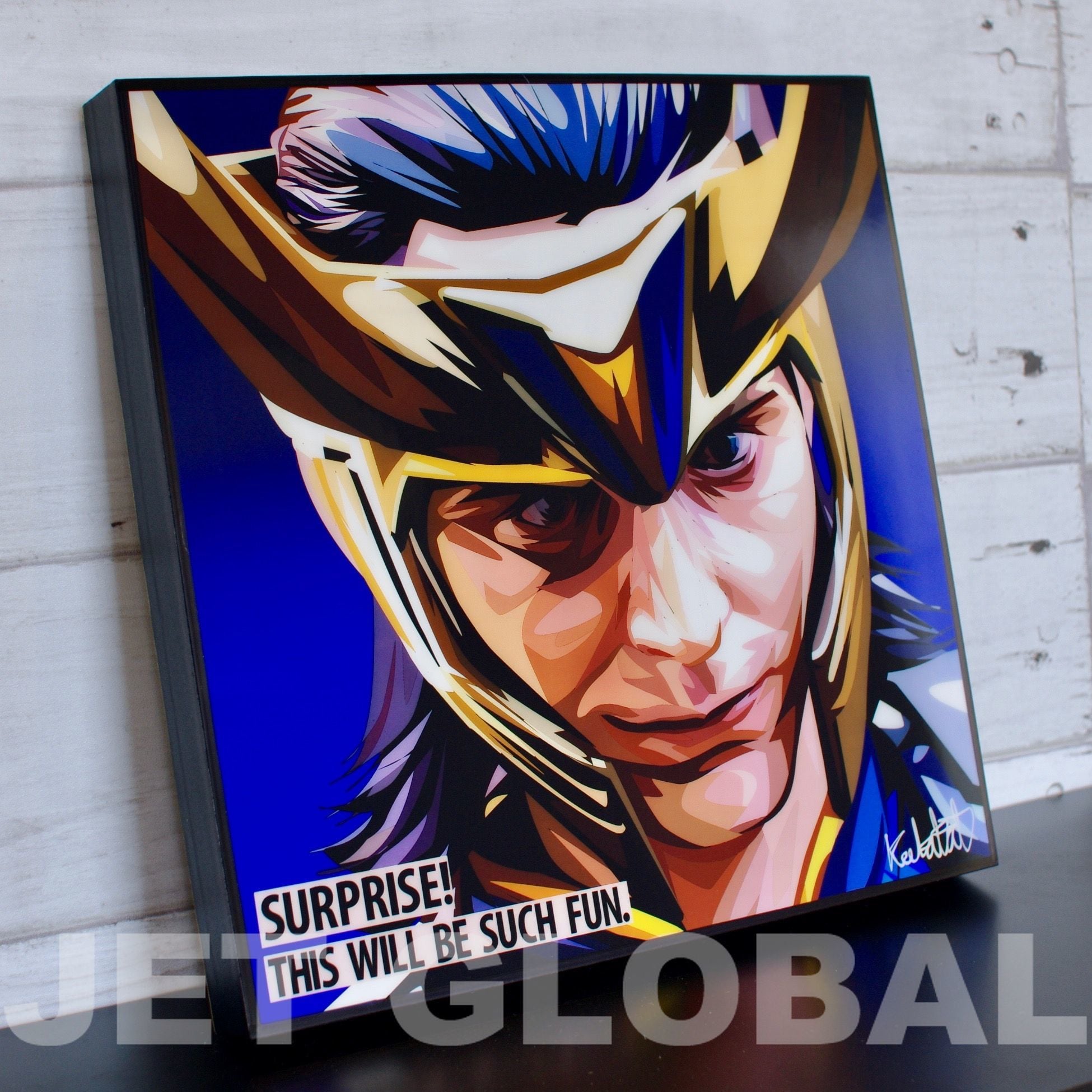 ロキ/ LOKI VER.2 / Lサイズ 52cm / PAPO_0057 | ポップアートパネル