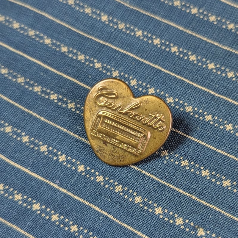 30s CARHARTT Change Button / Heart Shaped -2- | Wonder Wear