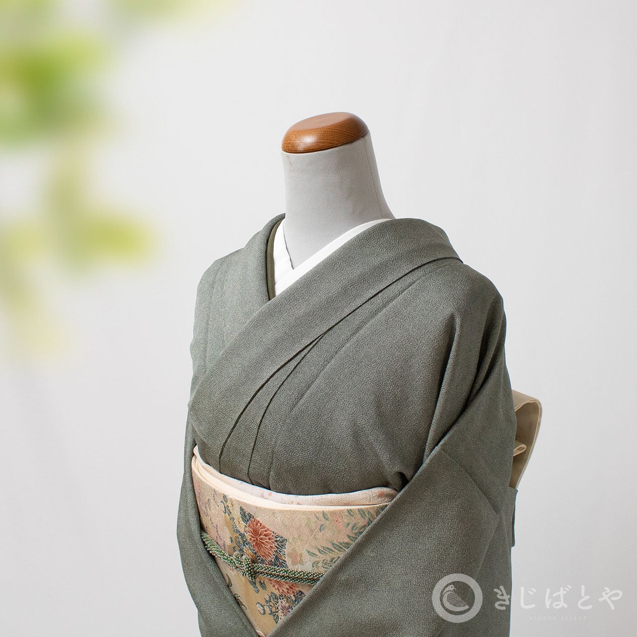 N様ご予約品】正絹 鈍色の江戸小紋 極鮫 紋入り 袷 | きじばとや