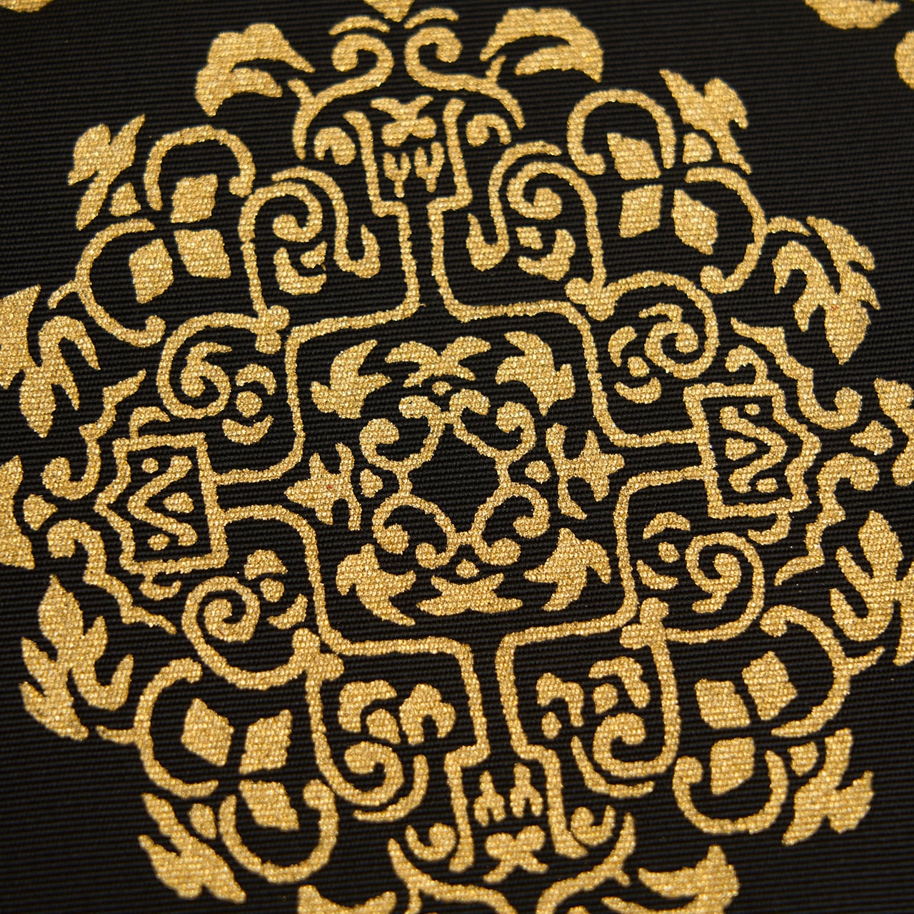 正倉院宝相華文 金箔加工名古屋帯【未着用品】 | かわの屋