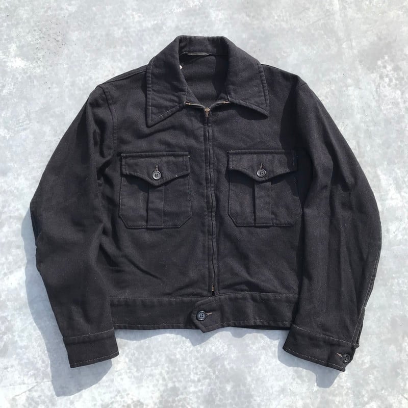 40'S 50's HERCULES ヘラクレス ウールジャケット Sears ネイビー