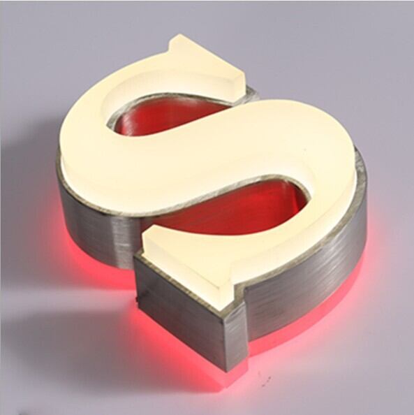 グウ チャンネル文字 200角 「S」 グウ チャンネル文字 200角 「S