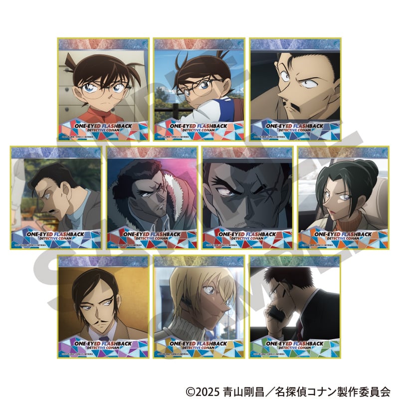 名探偵コナン トレーディングミニ色紙 劇場版2025 BOX 全10種