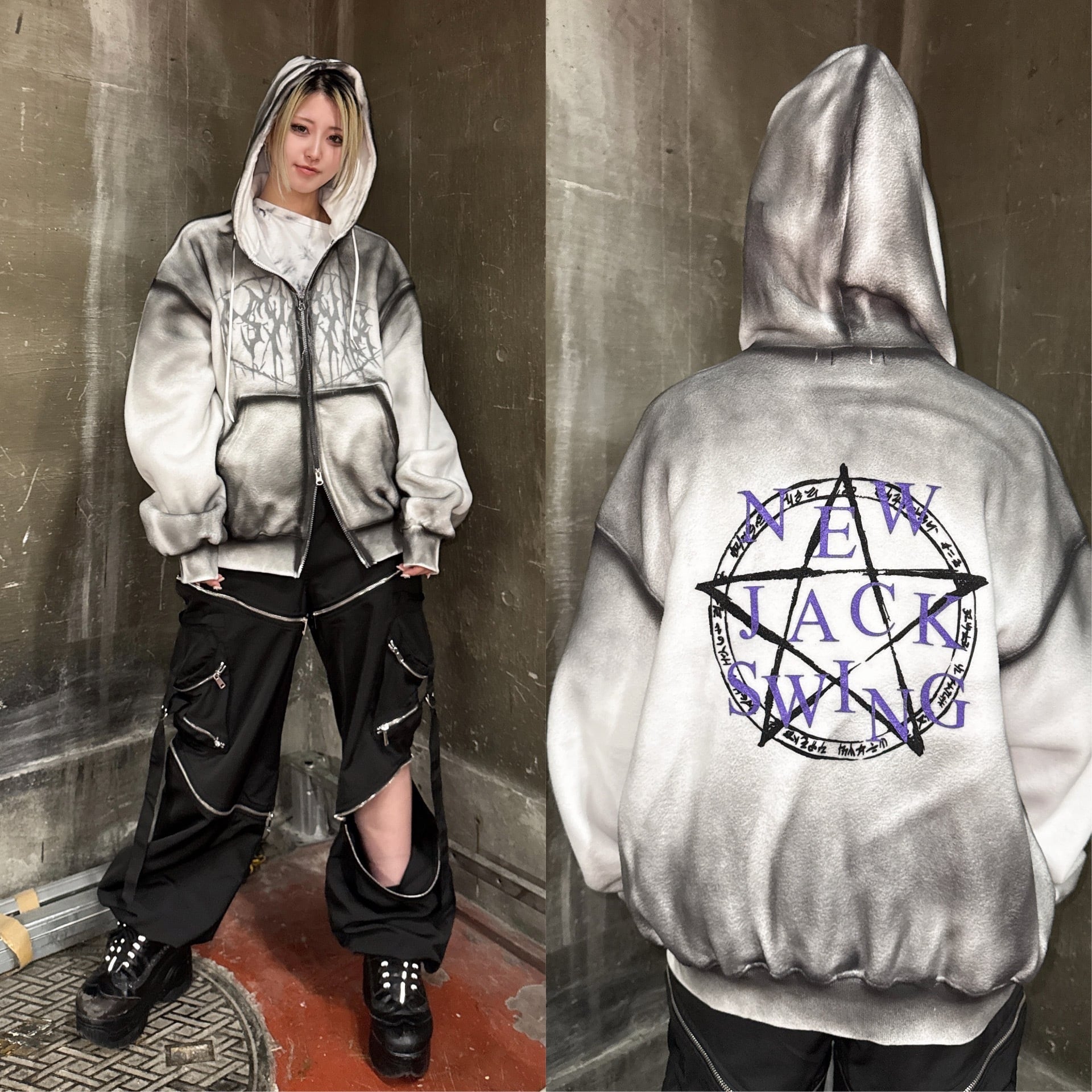 眩暈SIREN - 六花（LIVE）-パーカー L 目眩SIREN - 六花（LIVE