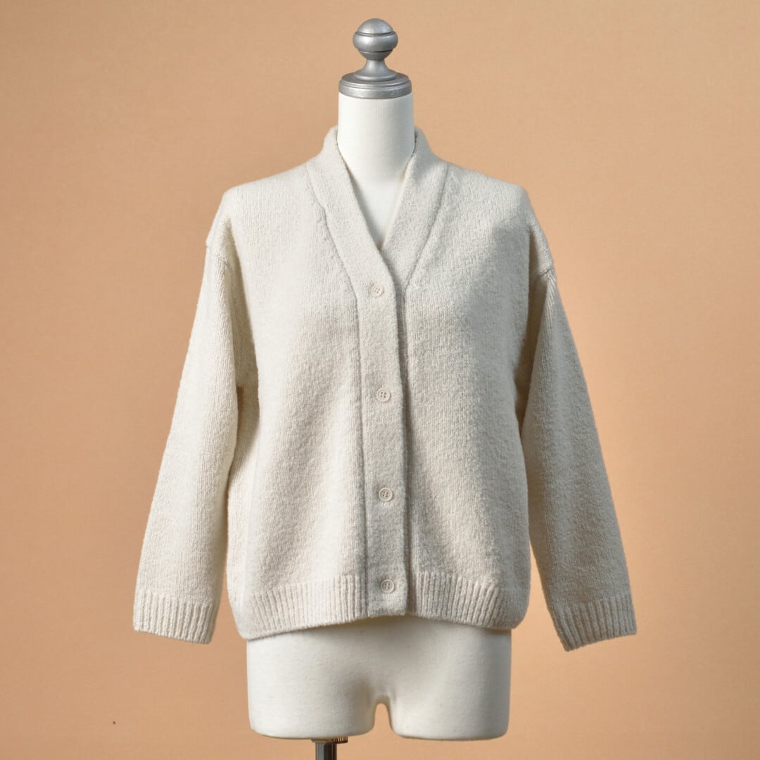evam eva エヴァムエヴァ renew-wool cardigan リニューウール