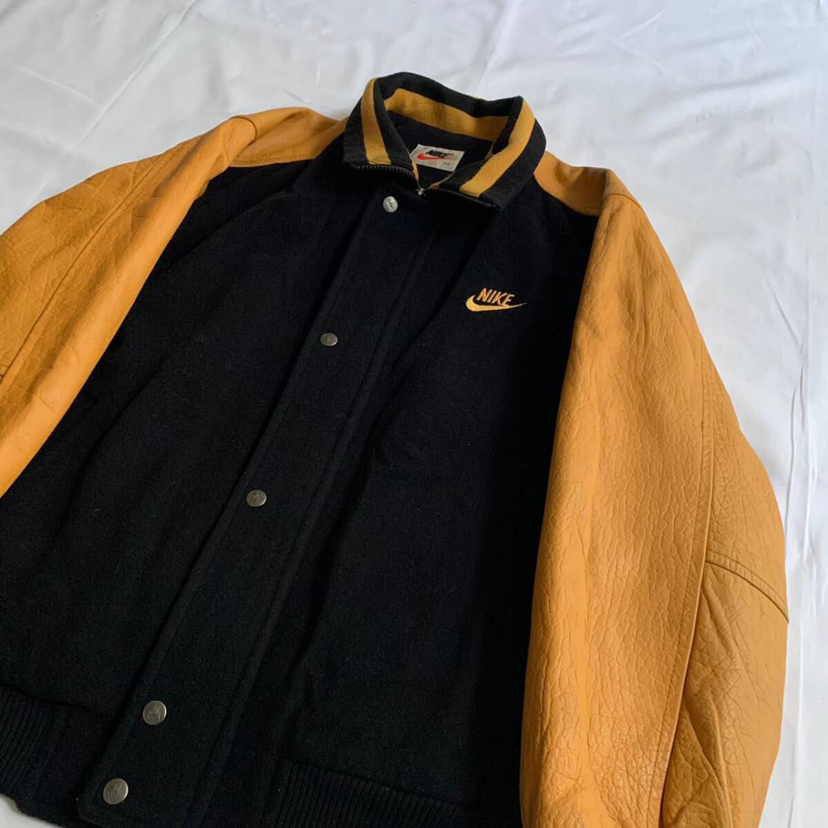 90s NIKE ナイキ スタジャン アワードジャケット バーシティジャケット