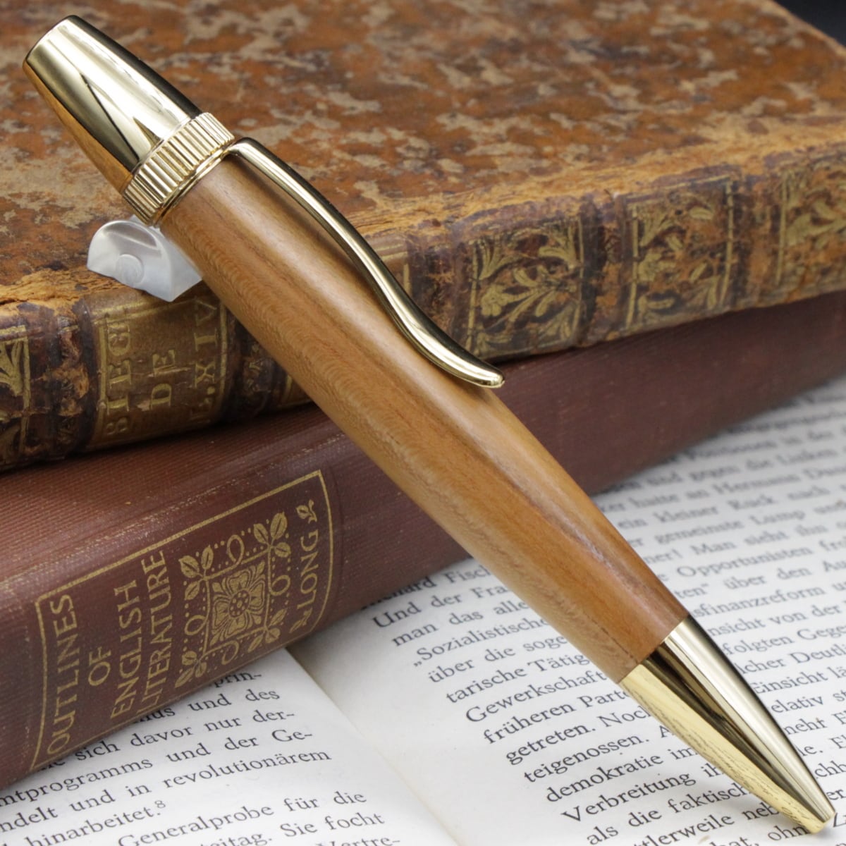 縞黒檀】パトリオットボールペン