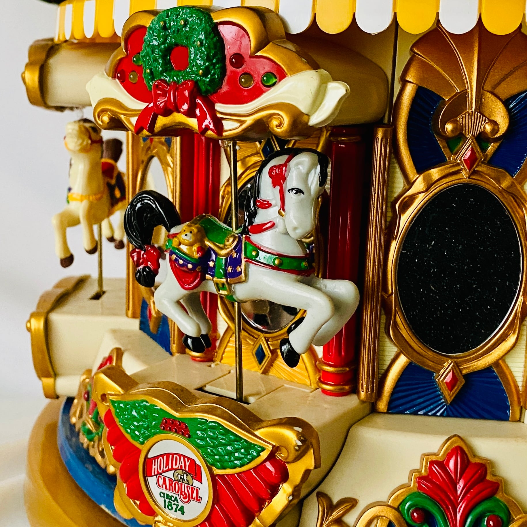 ミスタークリスマス/カルーセル/ライトアップ/1段/メリーゴーランド