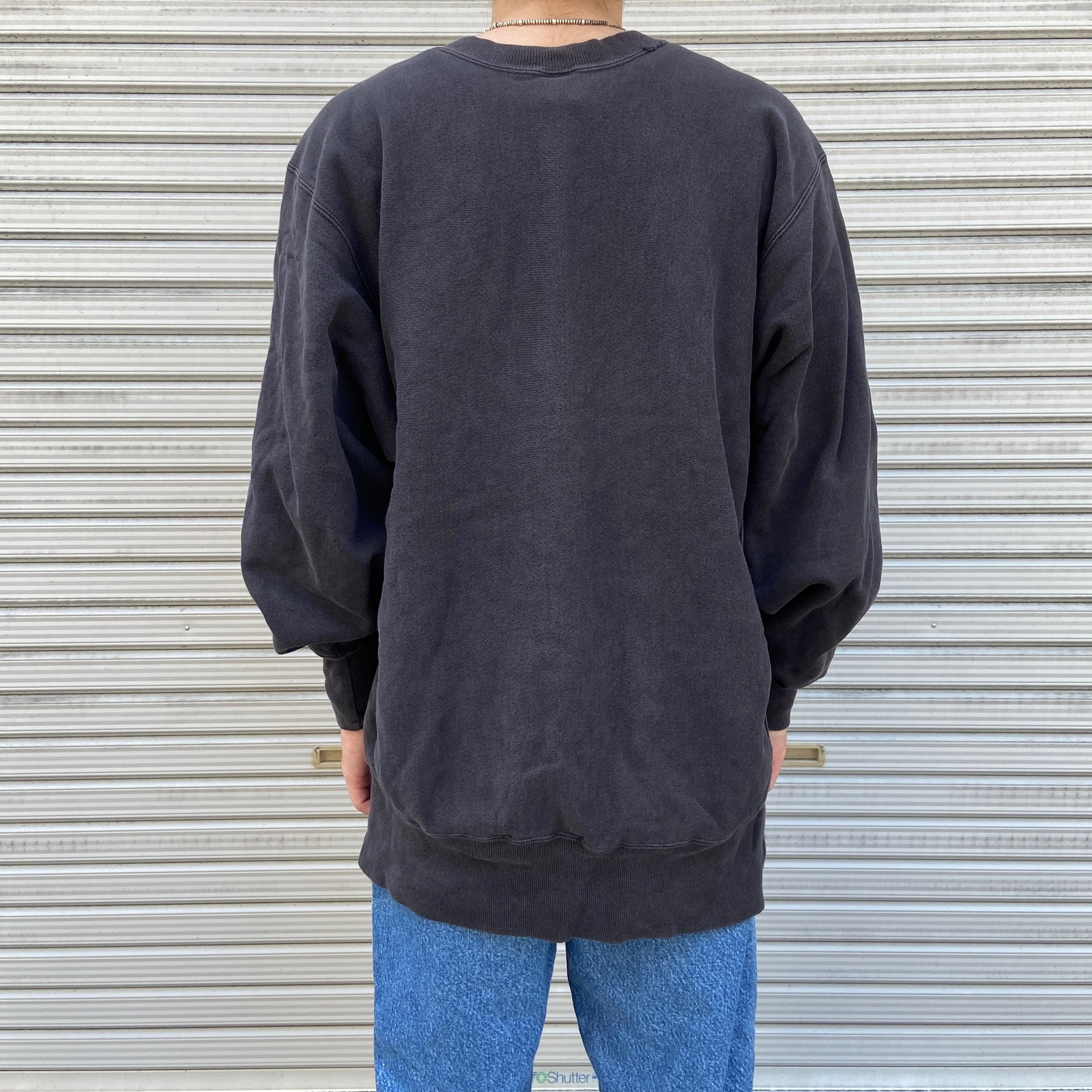 90s チャンピオン メキシコ製 リバースウィーブスウェット カレッジ 黒