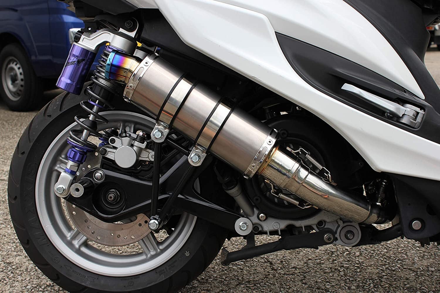 シグナスX 4型 5型 SR バイクマフラー EBJ-SEA5J 2BJ-SED8J 2016年