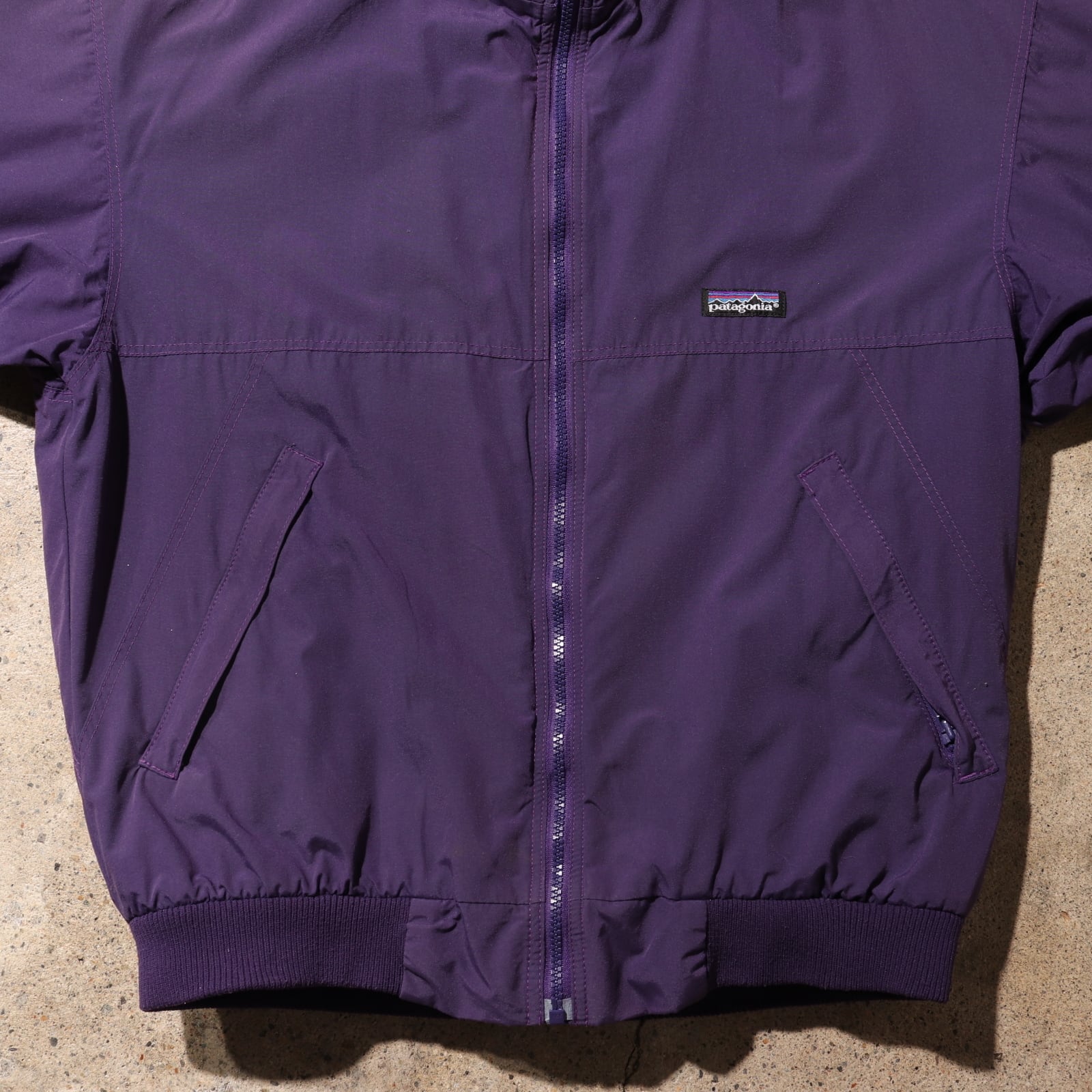 美品 L 90s USA 紫 Patagonia Synchilla シェルドシンチラ パタゴニア