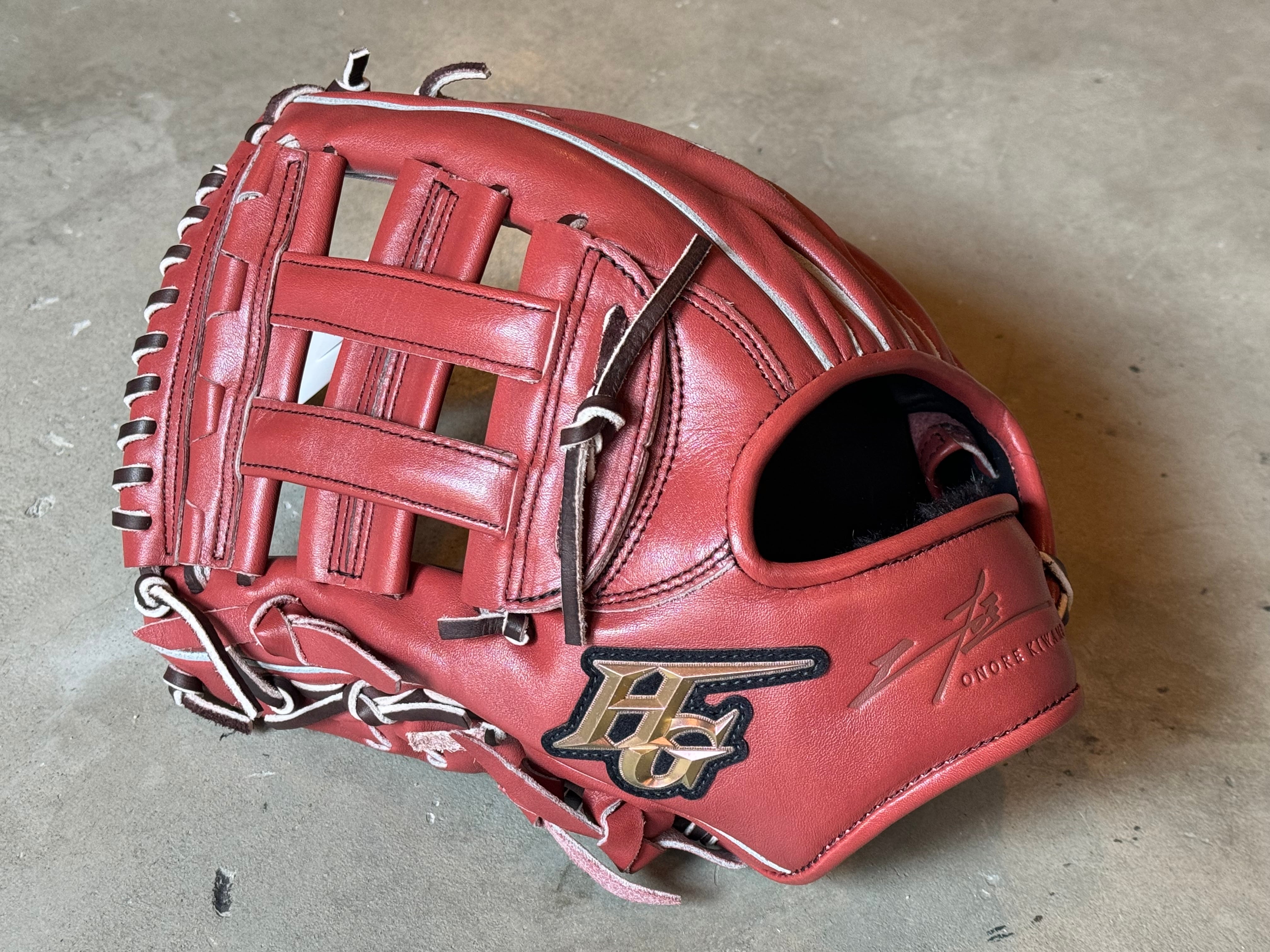 H 野球グローブ OKG-01 ブラウン H 野球グローブ OKG-01 ブラウン ハイ