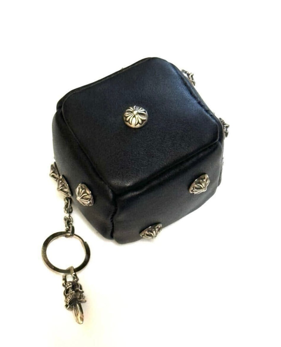 クロムハーツ レザーダイス キーリング キーホルダー | chromehearts