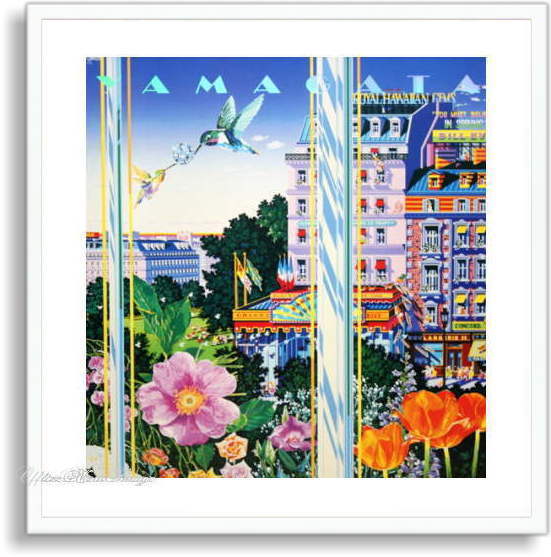 ヒロ ヤマガタ *ダイアモンド・メモリー【ポスター＋木製フレーム