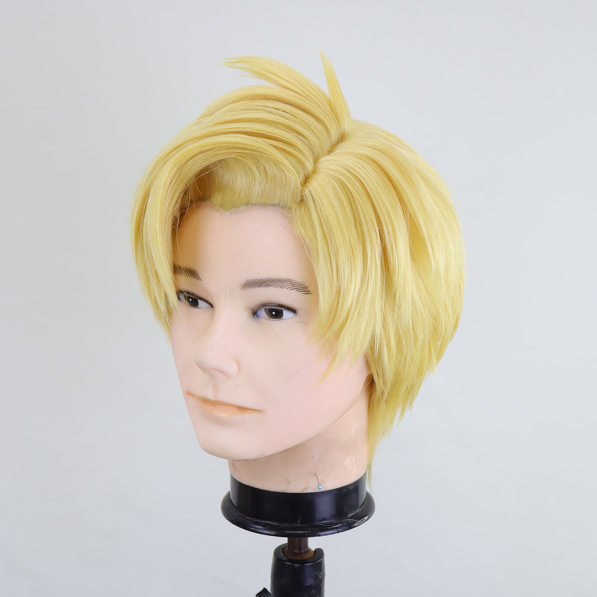 コスプレ耐熱ウィッグ オーダー キャラクター造形ウィッグ 前髪貼り