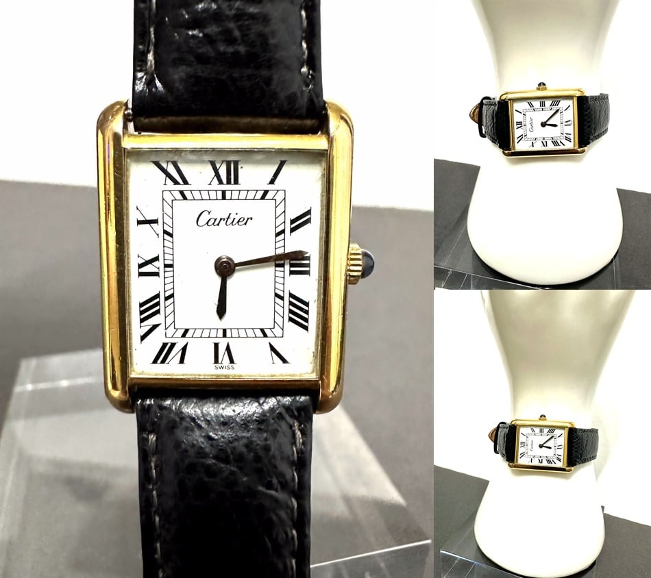 Cartier カルティエ PRE MUST TANK WATCH LM カルティエ プレマスト