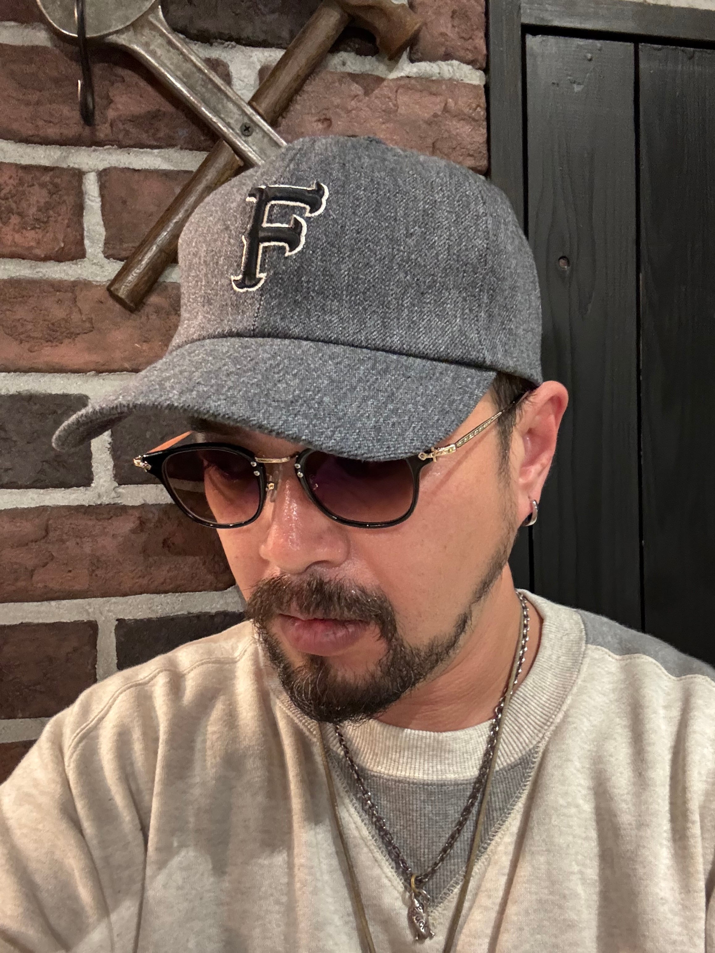 Mr.FATMAN / ARMY TWILL F CAP 〝GRAY〟』キャップ | ANCHOR BOLT
