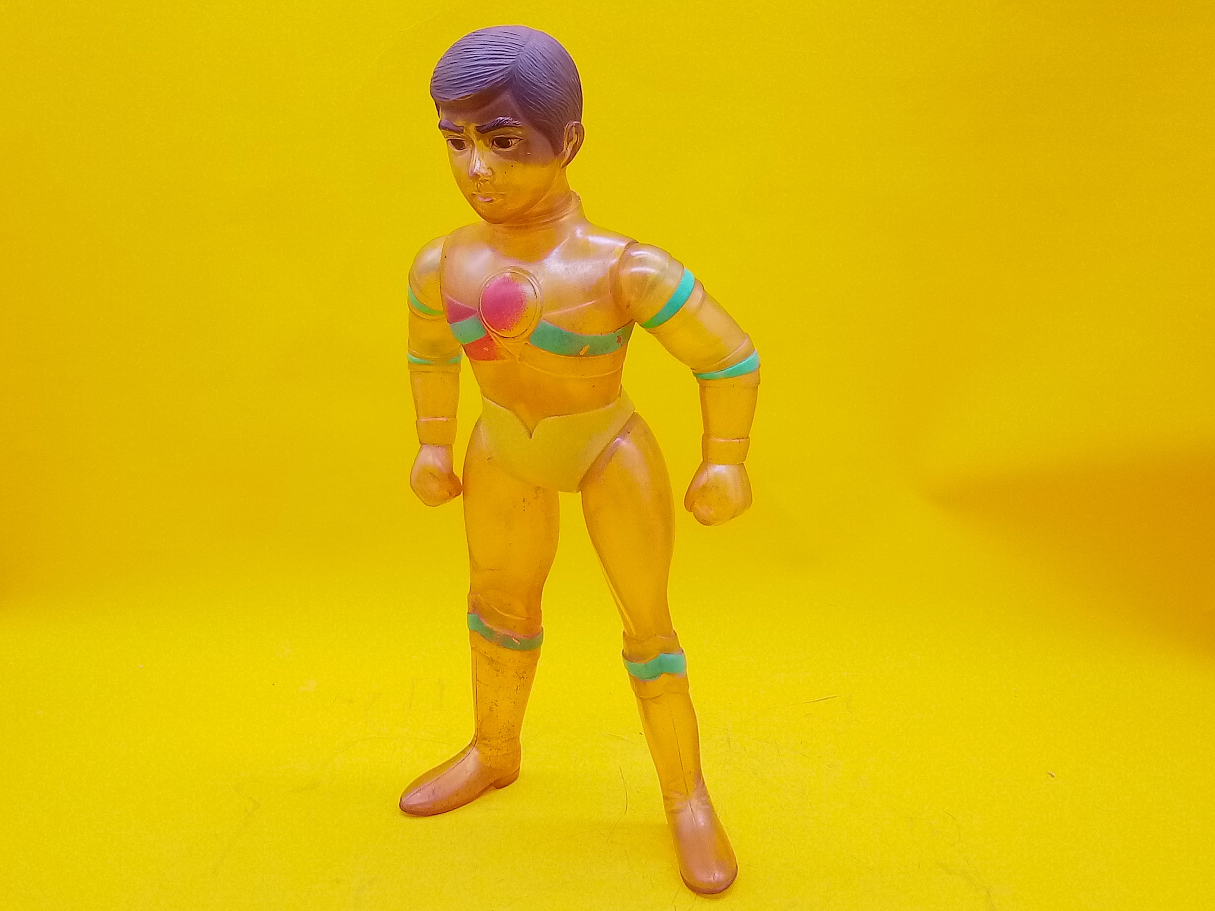 ブルマァク トリプルファイター クリアスケルトン ソフビ ©円谷プロ