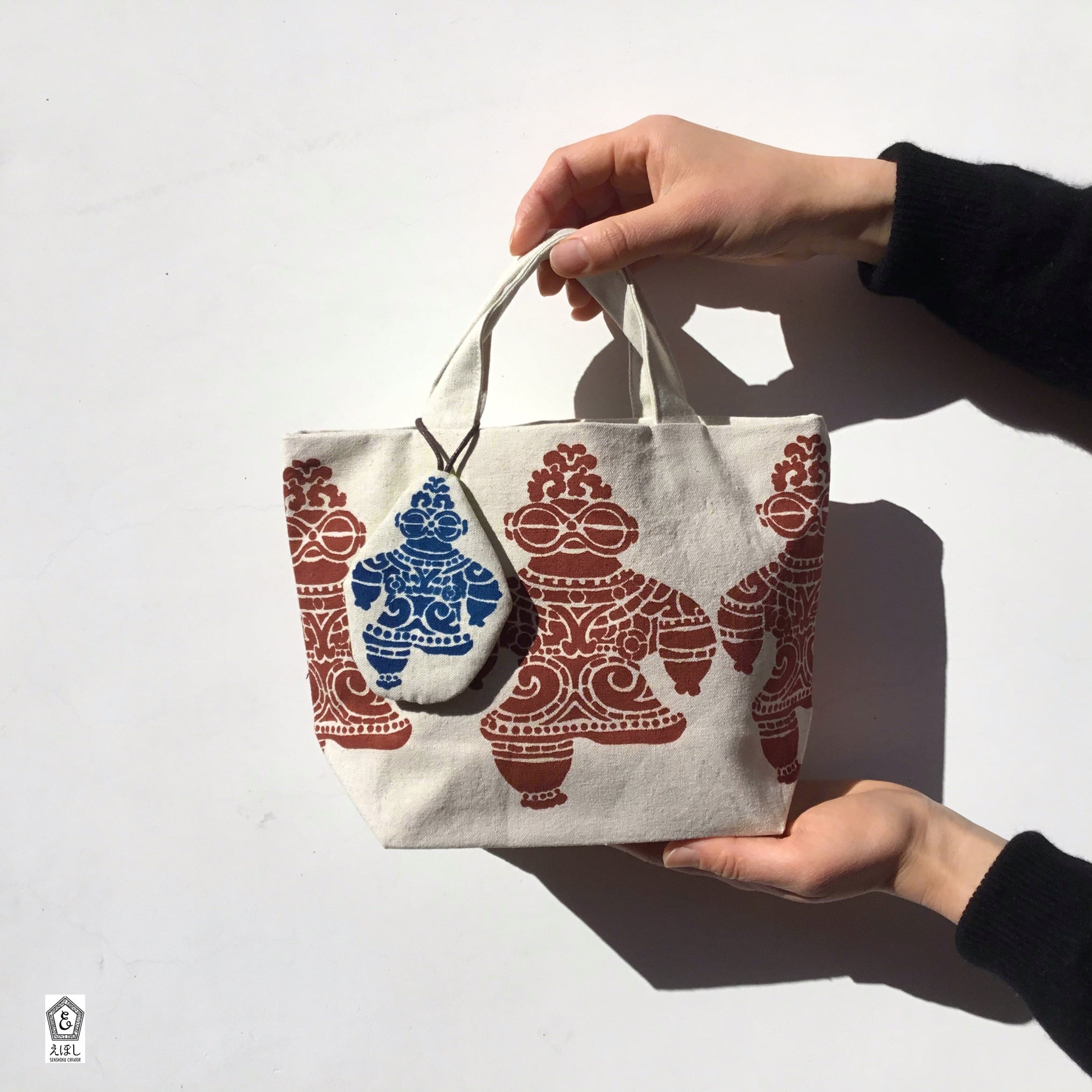 トートバッグ「土偶」（S）／縄文シリーズ | えぼし SENSHOKU CREATOR