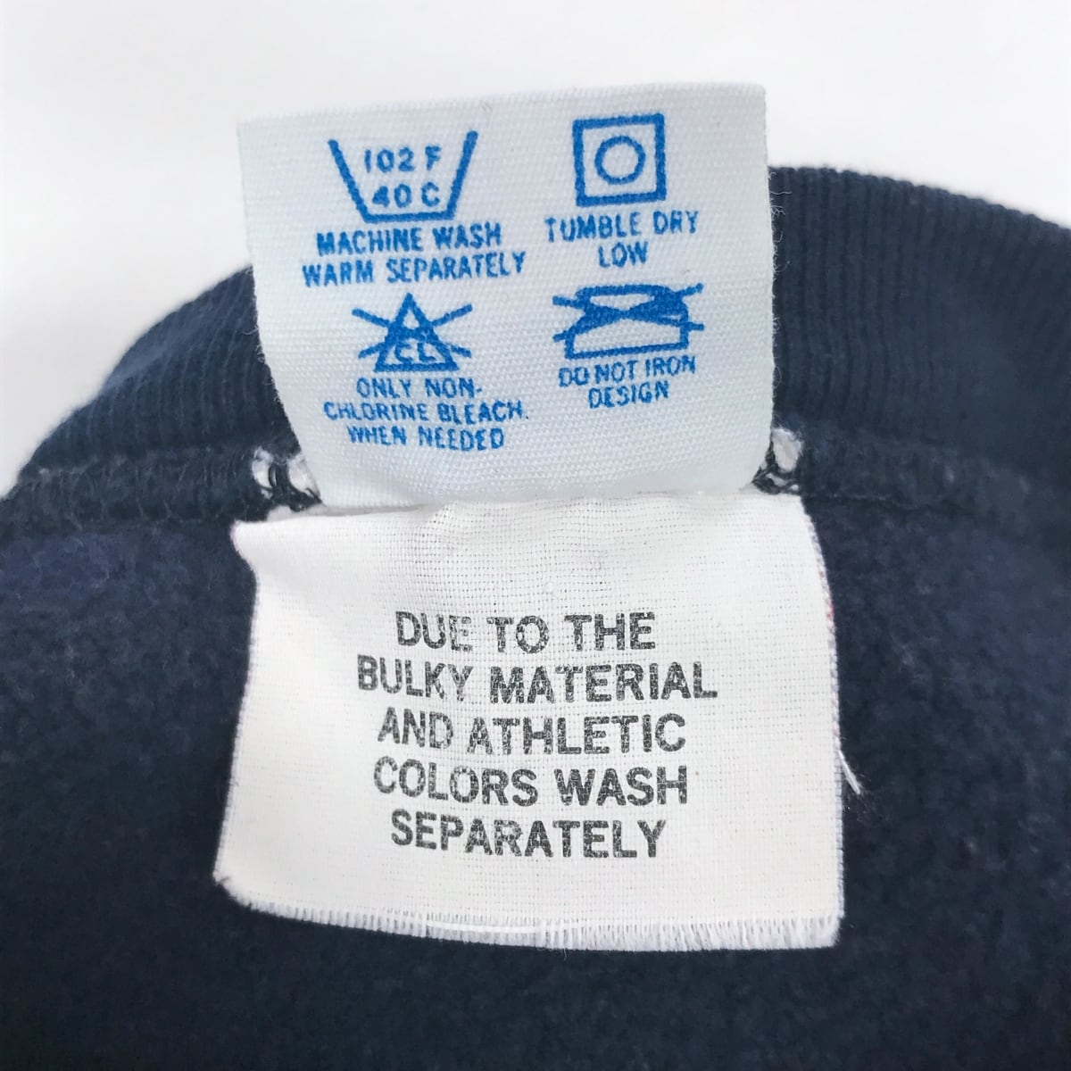 CHAMPION チャンピオン 80年代 USA製 トリコタグ 2枚タグ 完全目無し