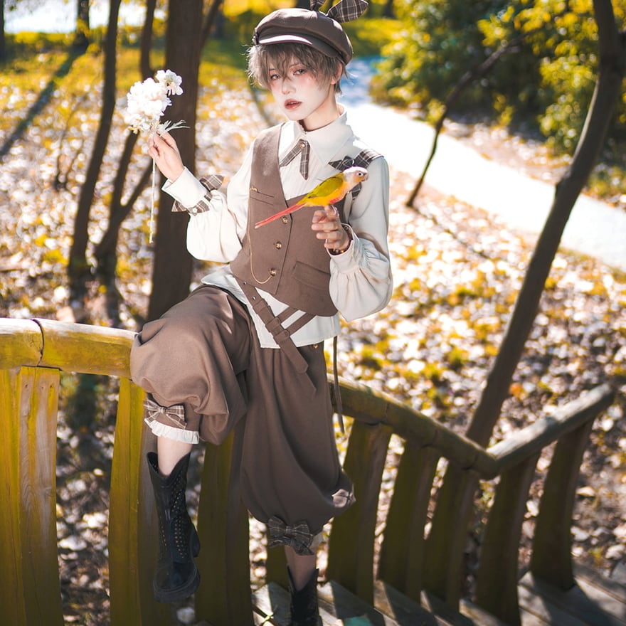 王子 皇子系ロリィタ 3点 セットアップ Princess Chronicles ユニ