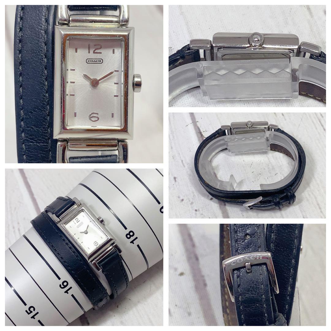 電池交換済】レディースウォッチ女性用腕時計海外ブランドCoachコーチ